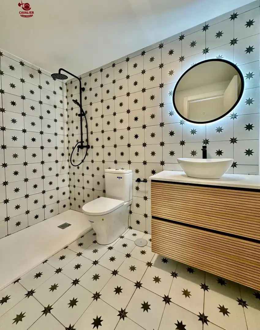 Baño de Casa o chalet en venta en Los Molinos con Aire acondicionado, Calefacción y Jardín privado