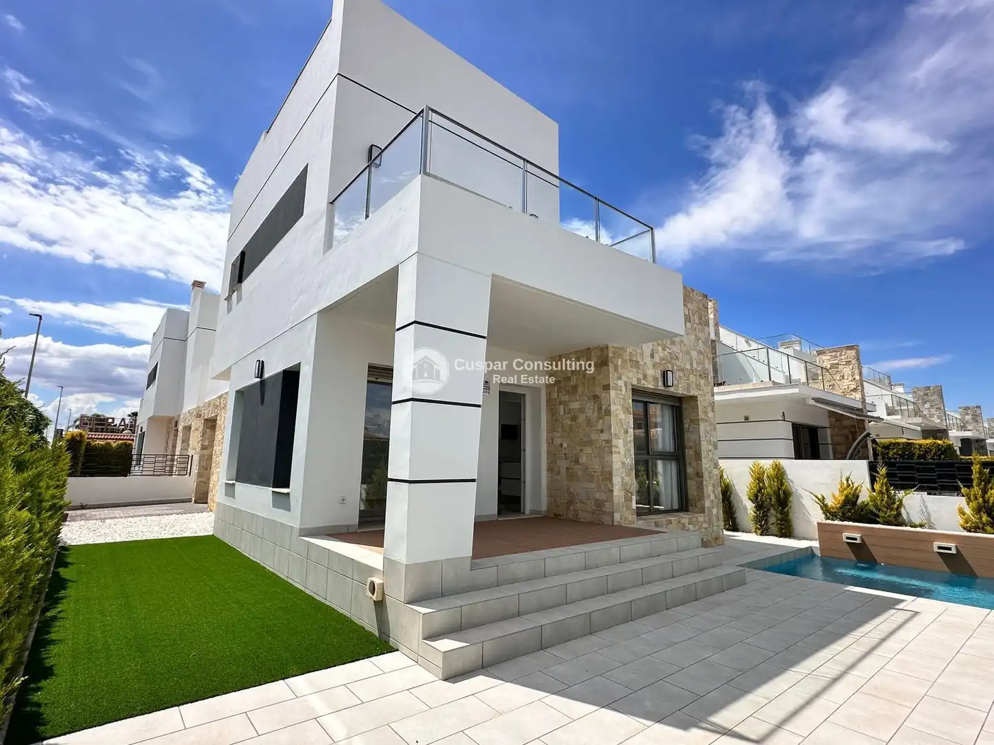 Vista exterior de Casa o xalet en venda en Los Alcázares amb Aire condicionat, Calefacció i Terrassa