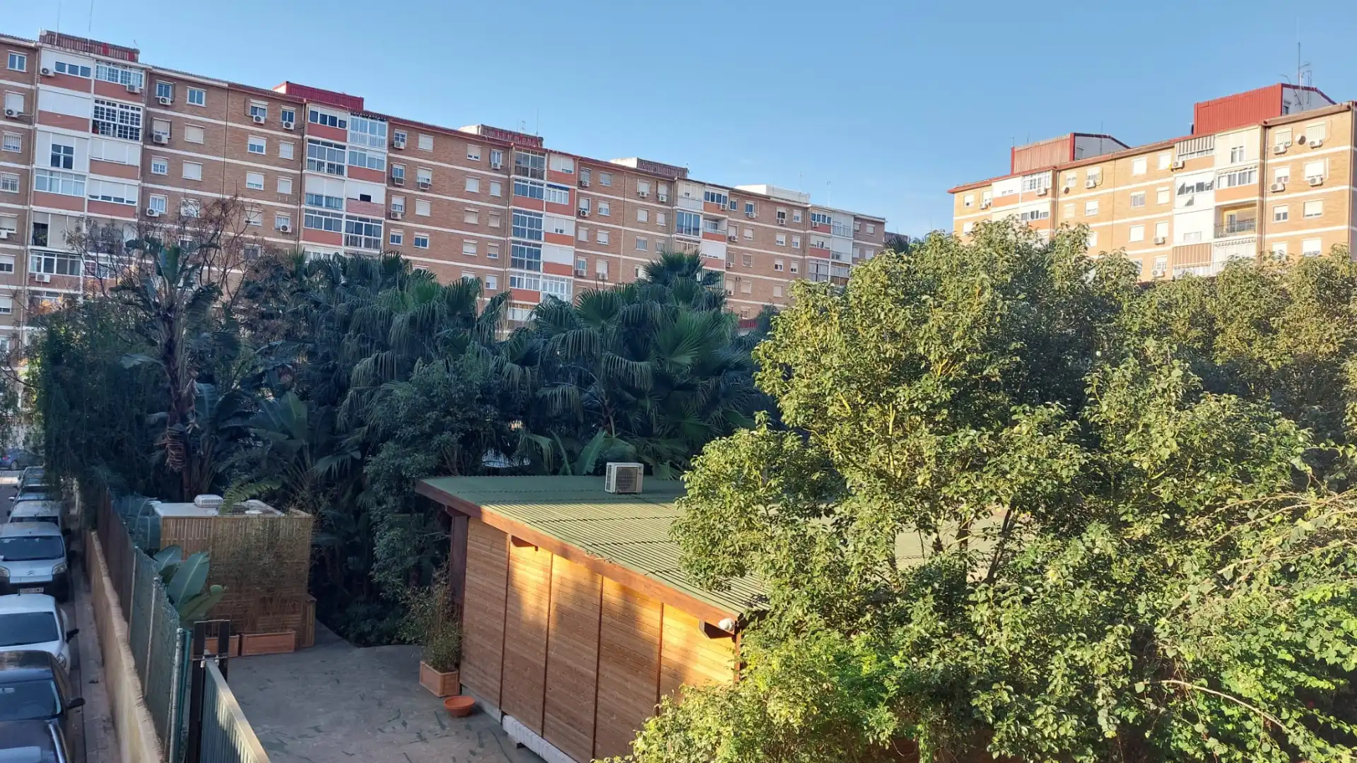 Terrasse von Wohnung zur Miete in Málaga mit Klimaanlage und Möbliert