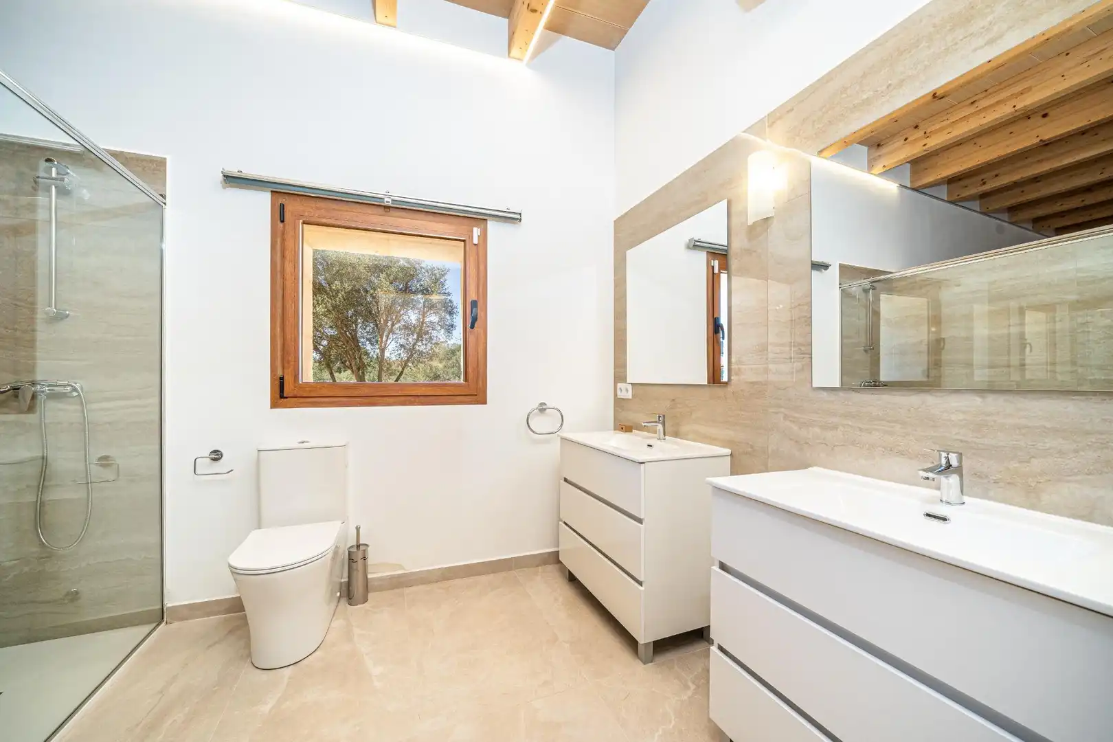 Baño de Finca rústica de alquiler en Llucmajor