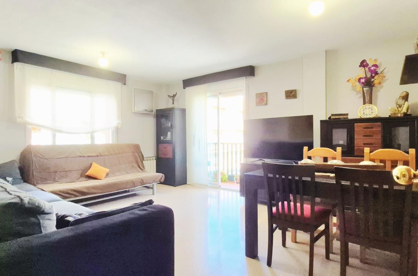 Sala d'estar de Pis en venda en Terrassa amb Aire condicionat i Moblat