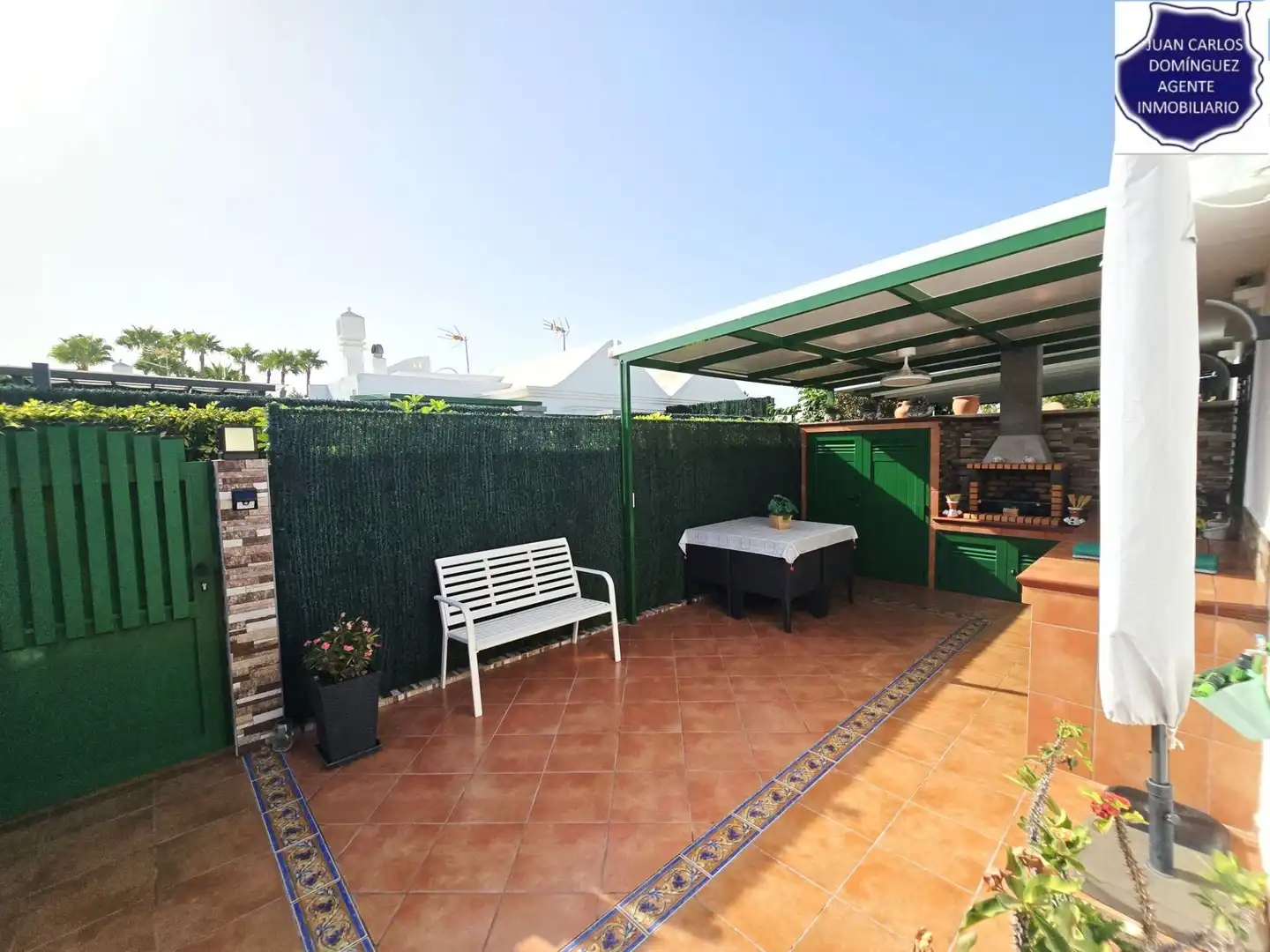 Terraza de Casa o chalet de alquiler en San Bartolomé de Tirajana con Aire acondicionado, Terraza y Amueblado