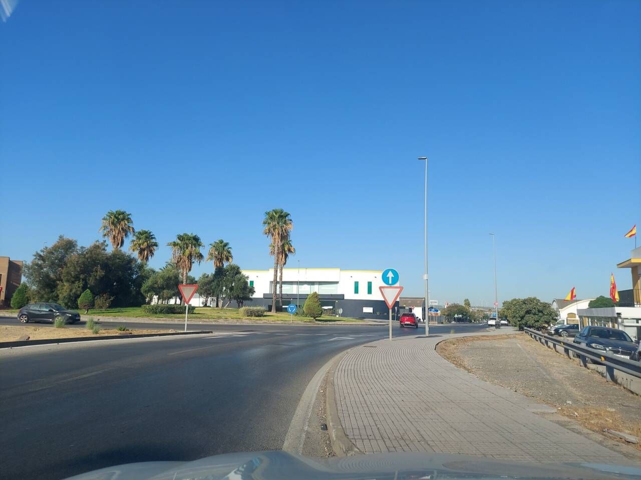 Vista exterior de Nau industrial en venda en Jerez de la Frontera