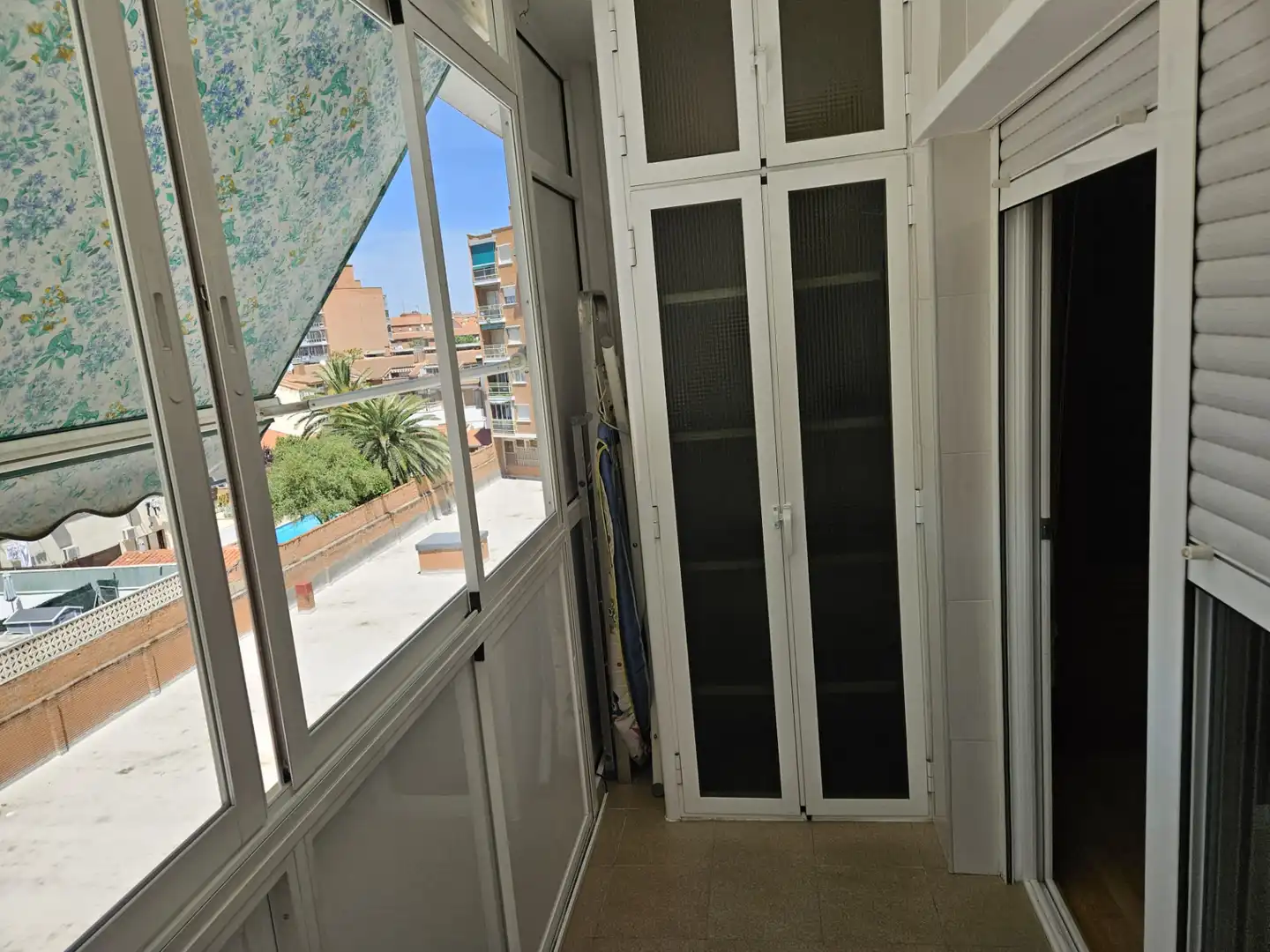 Terraza de Piso de alquiler en Alcalá de Henares con Aire acondicionado, Calefacción y Amueblado
