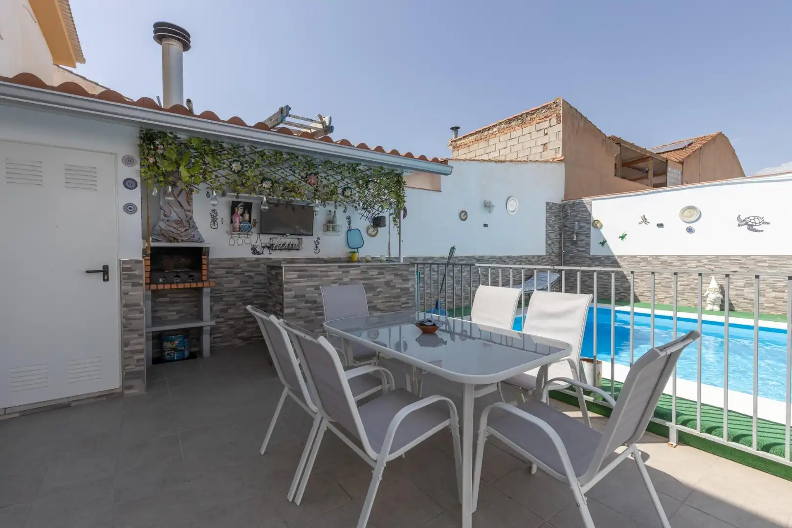 Terrace of Houses for sale in Láchar  with Air Conditioner, Heating and Swimming Pool