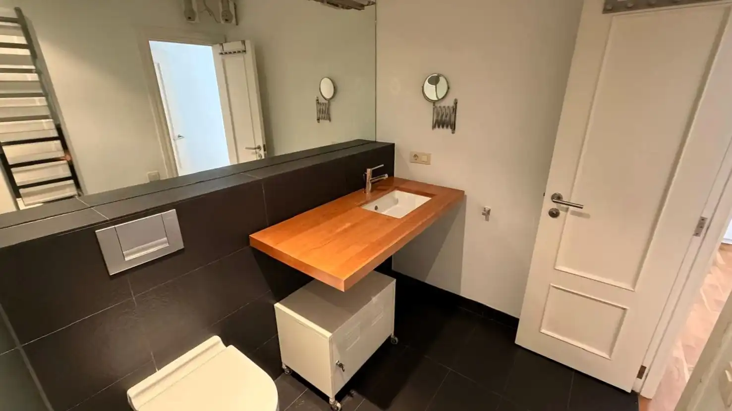 Baño de Piso de alquiler en Valencia con Aire acondicionado, Calefacción y Parquet