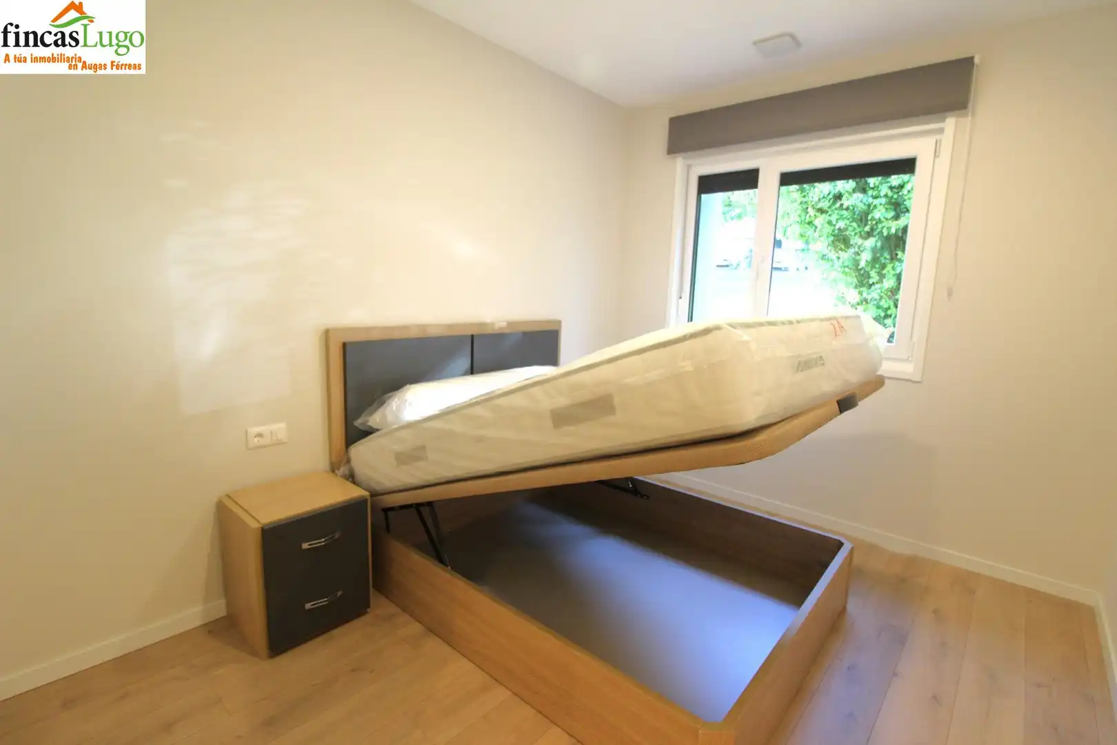 Bedroom of Apartments for rent in Lugo  with Heating and Furnished