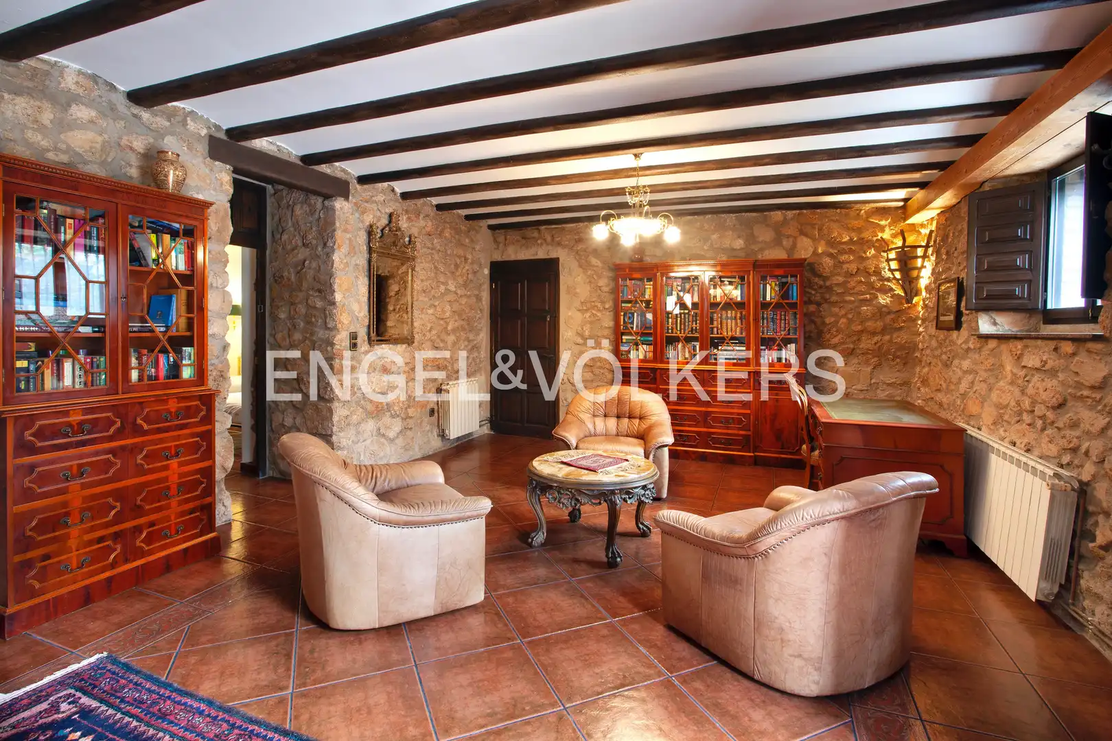 Sala de estar de Casa o chalet en venta en Montblanc con Aire acondicionado, Calefacción y Jardín privado