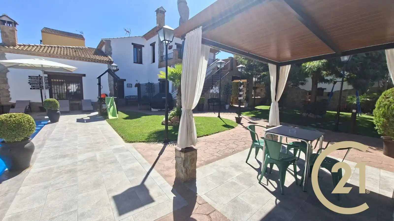 Jardín de Casa o chalet en venta en Arriate con Aire acondicionado, Jardín privado y Terraza