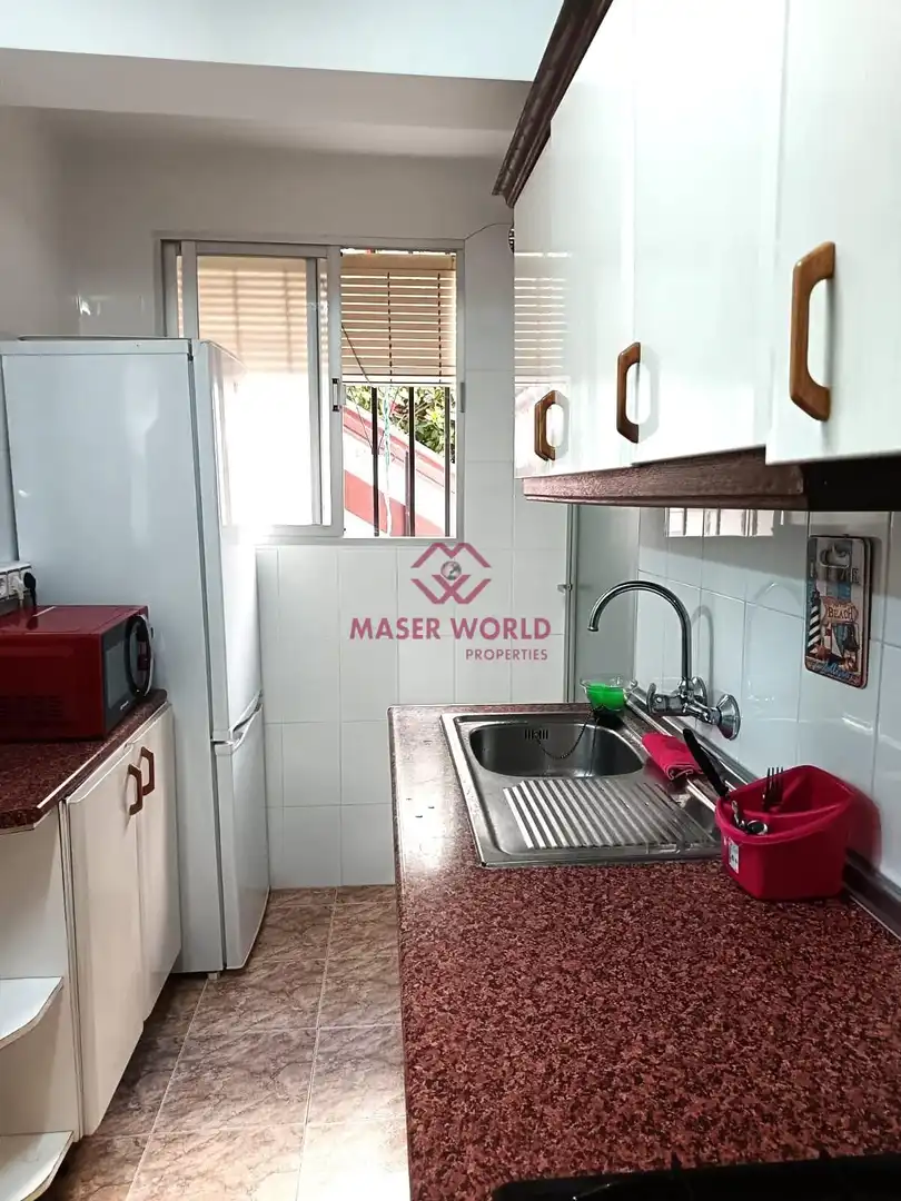 Cuina de Apartament en venda en Mazarrón amb Moblat