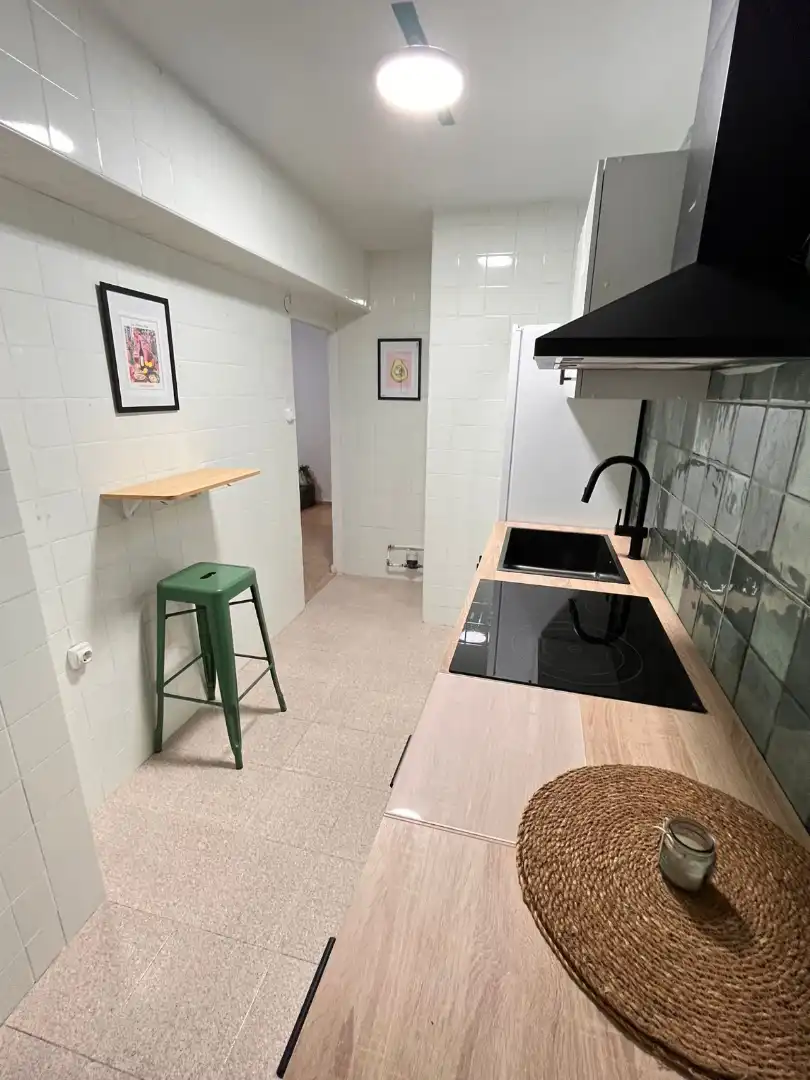 Cocina de Piso de alquiler en Sagunto / Sagunt con Aire acondicionado, Calefacción y Amueblado