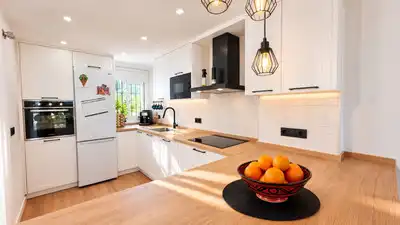 Kitchen of Detached homes for sale in Mijas  with Air Conditioner, Heating and Terrace