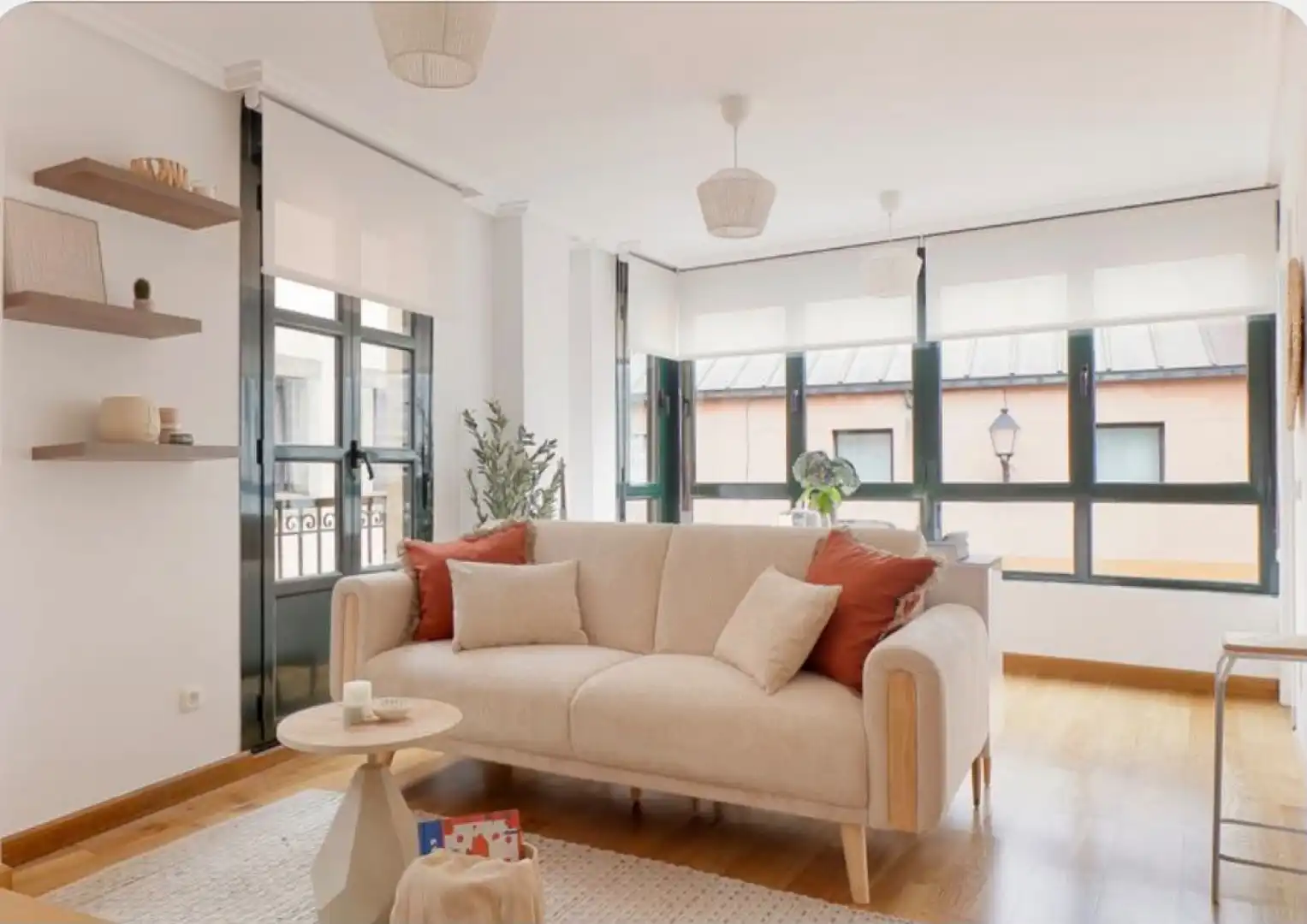 Sala de estar de Piso en venta en Gijón  con Amueblado