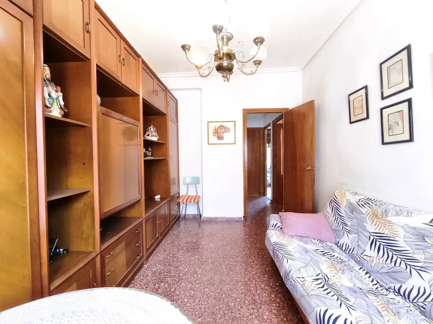 Living room of Flat for sale in  Logroño  with Terrace and Furnished