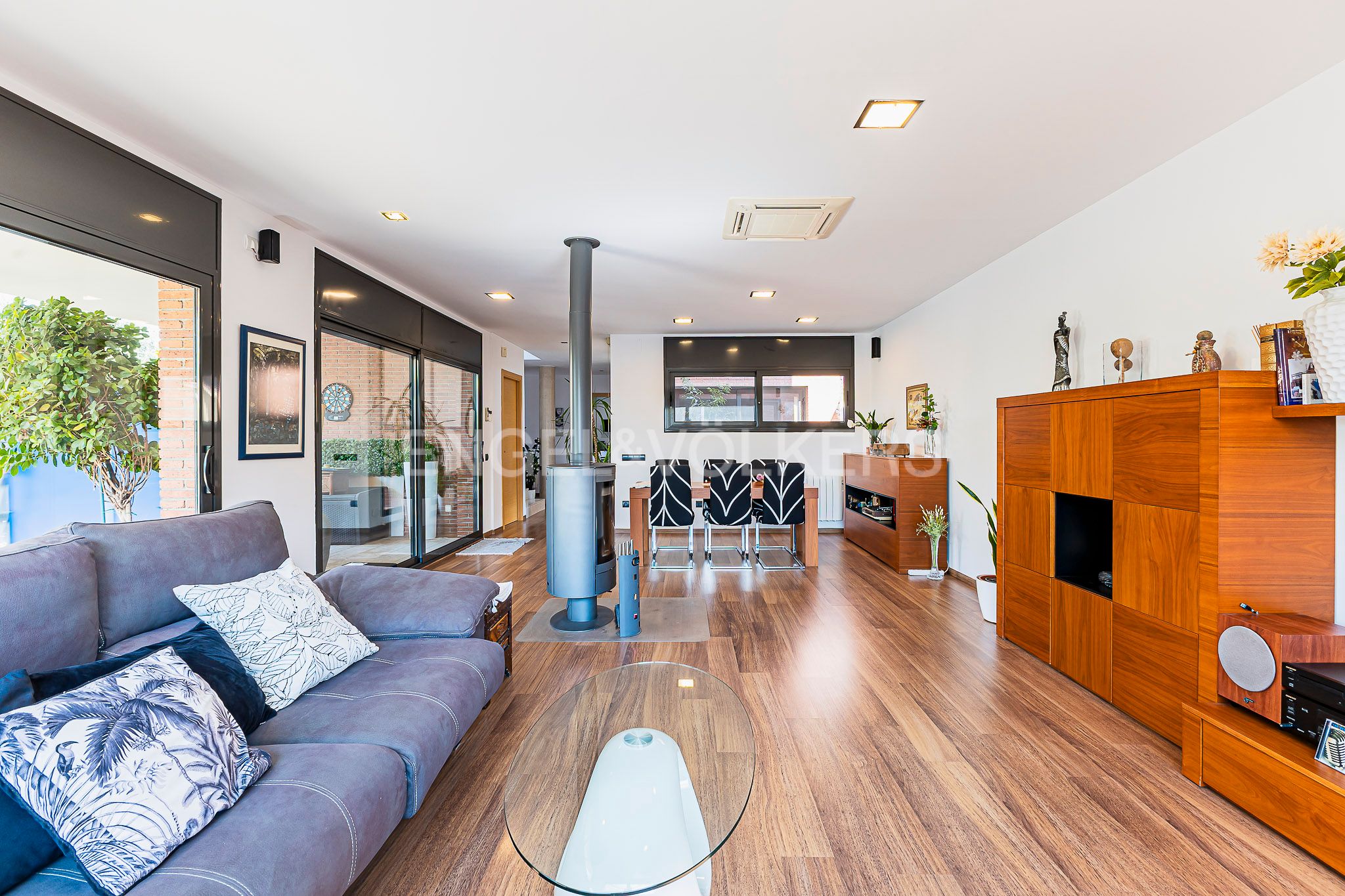Living room of House or chalet for sale in Rubí  with Air Conditioner, Heating and Private garden