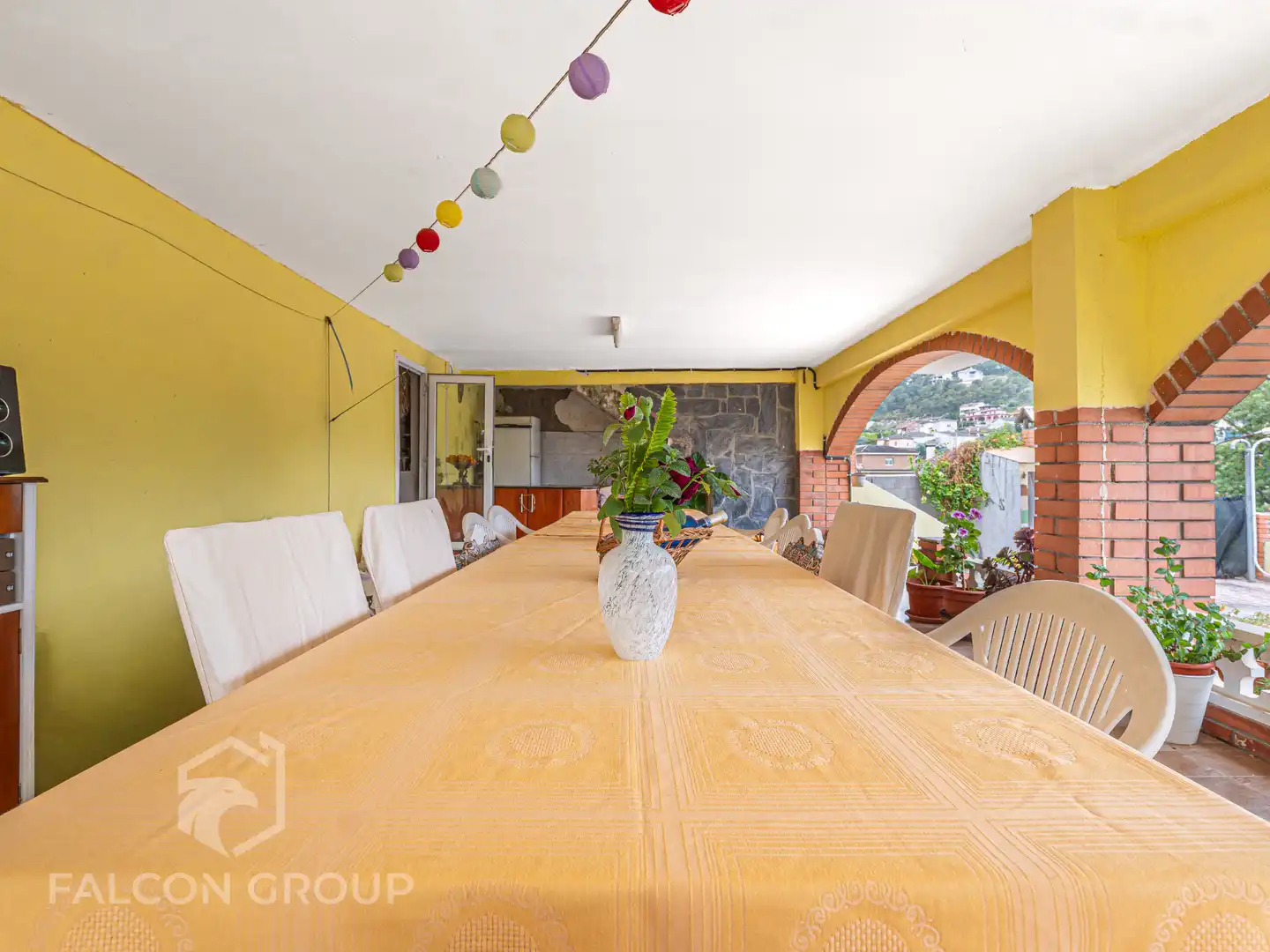 Terraza de Casa o chalet en venta en Canyelles con Jardín privado, Terraza y Piscina