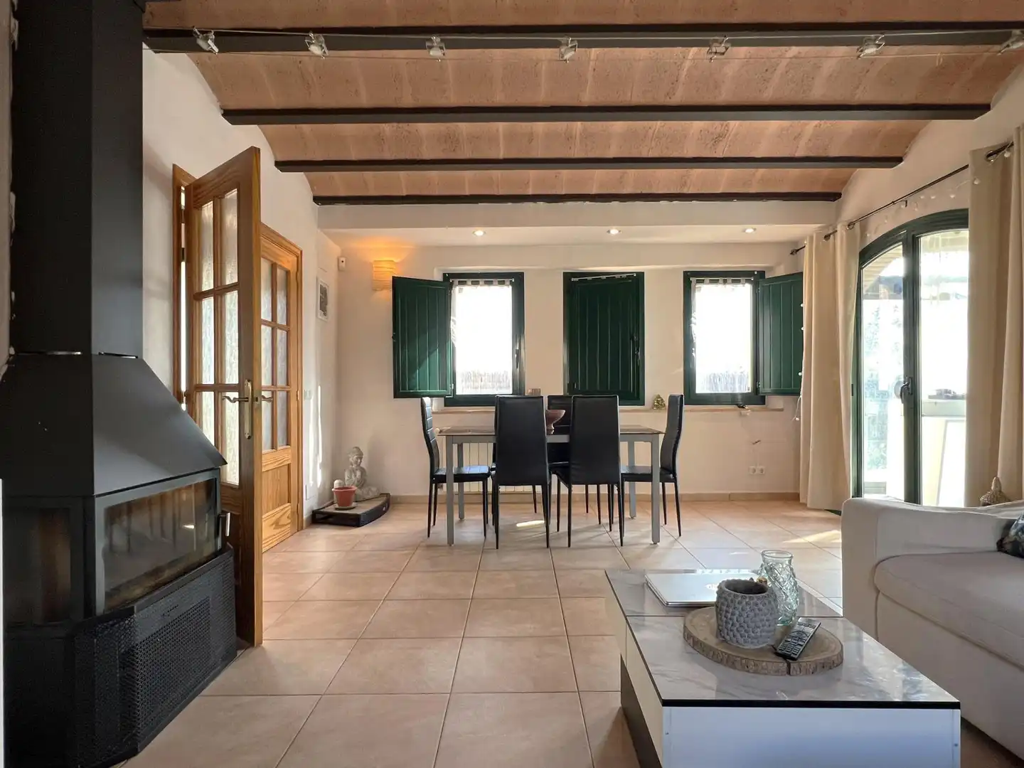 Dining room of Houses for sale in L'Armentera  with Heating, Private garden and Terrace