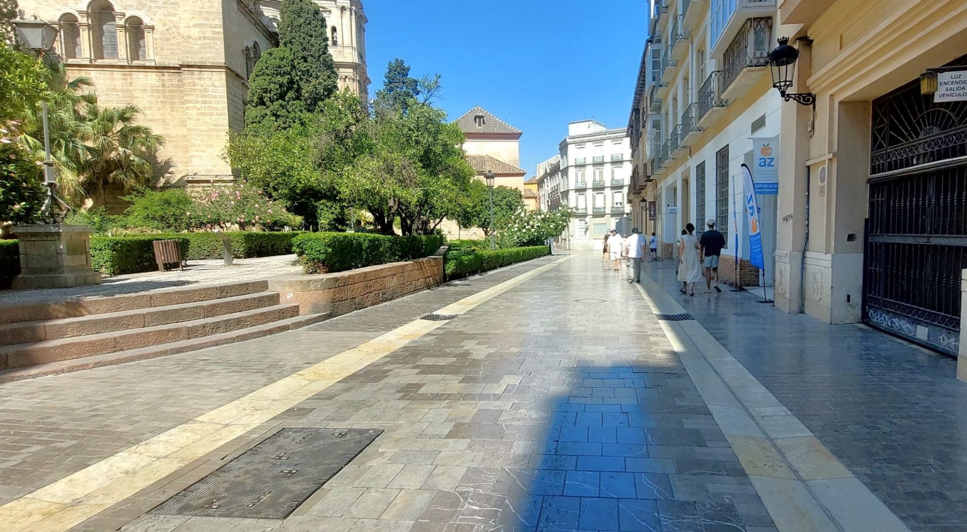 Vista exterior de Garatge de lloguer en Málaga Capital