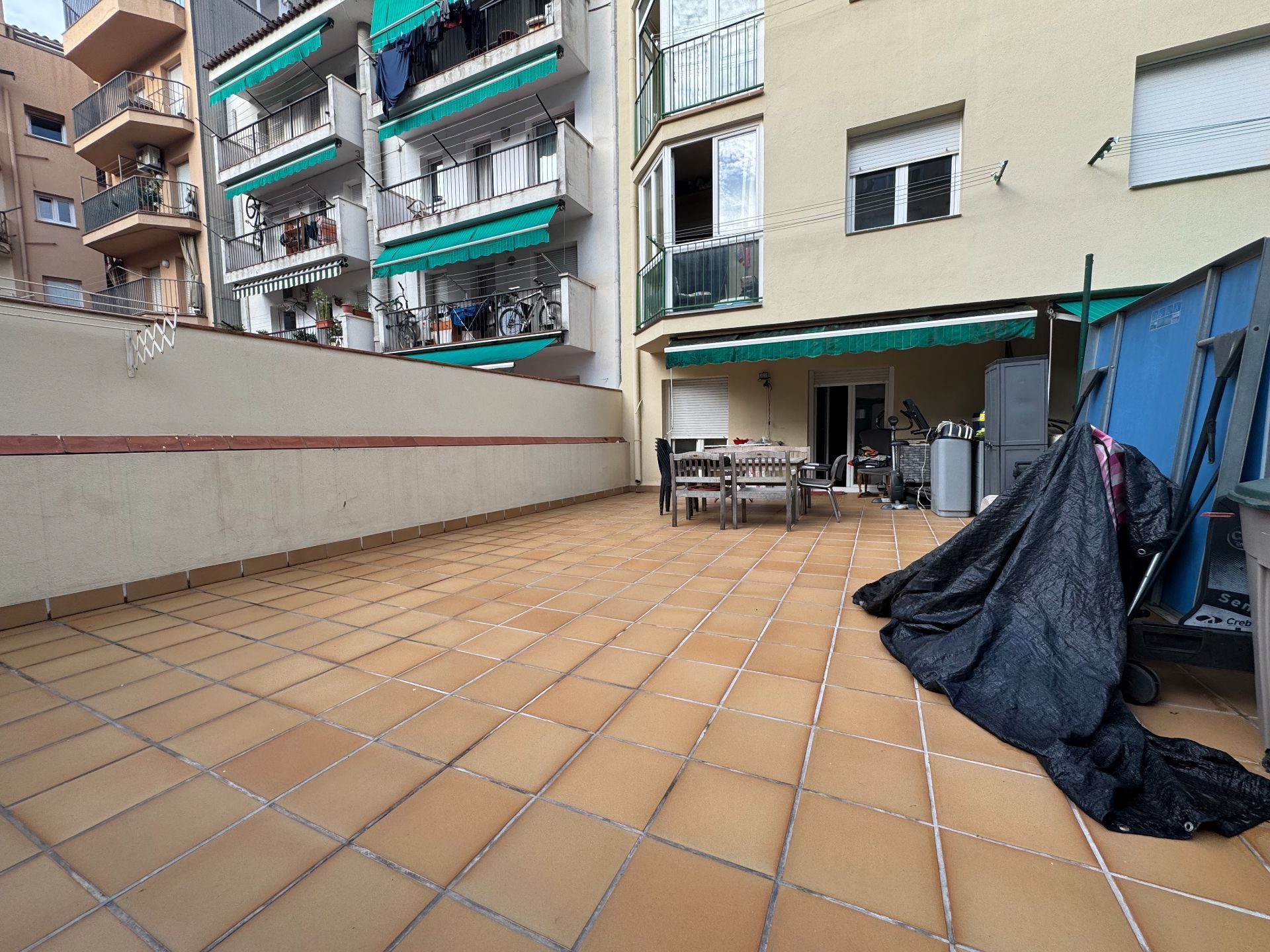 Terrace of Flat for sale in Girona Capital  with Air Conditioner, Heating and Terrace