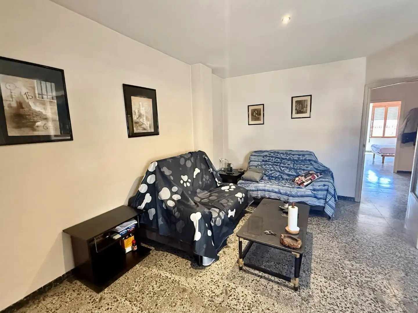 Sala d'estar de Pis en venda en Vilallonga / Villalonga amb Terrassa i Balcó