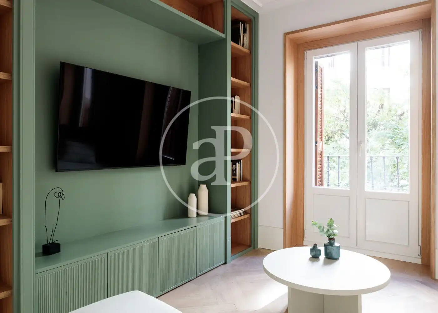 Sala de estar de Piso en venta en Madrid con Aire acondicionado, Calefacción y Amueblado