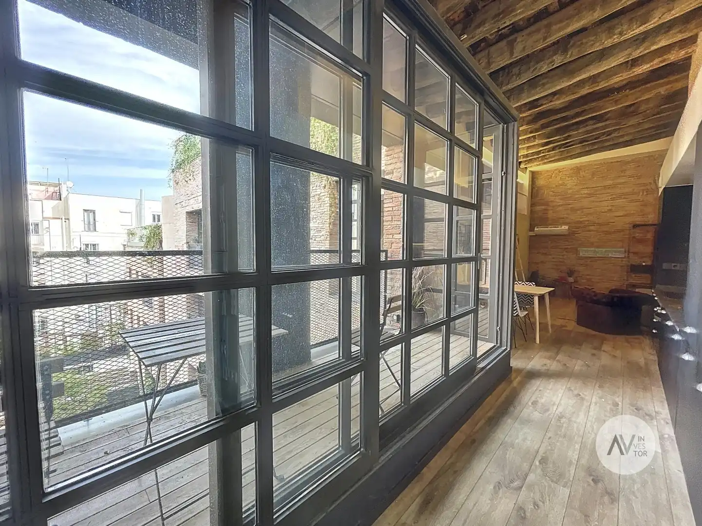 Terraza de Ático de alquiler en Barcelona con Aire acondicionado, Calefacción y Terraza