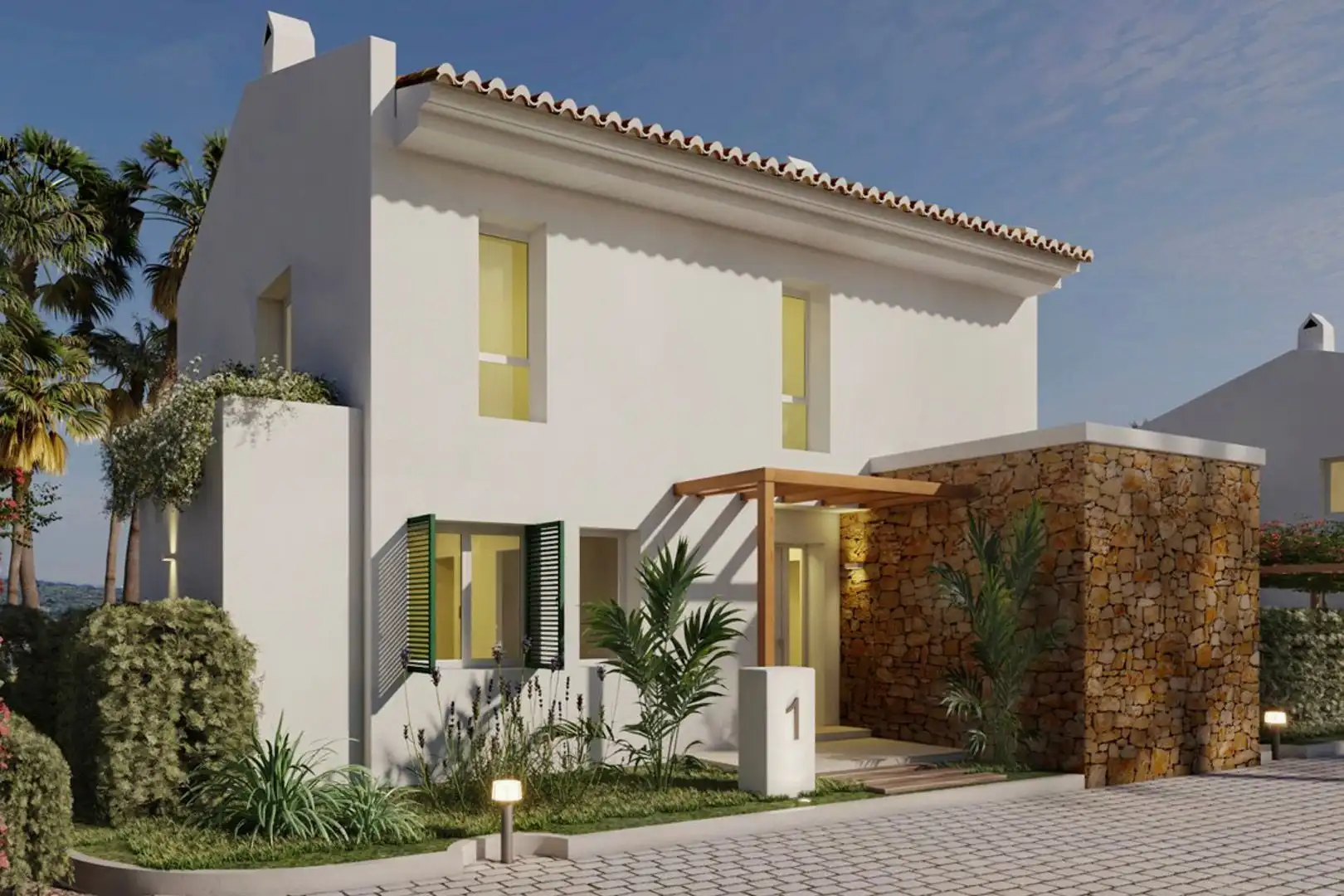 Exterior view of Houses for sale in Jávea / Xàbia  with Air Conditioner, Heating and Private garden