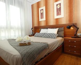 Bedroom of Flat for sale in Sestao   with Heating, Furnished and Balcony
