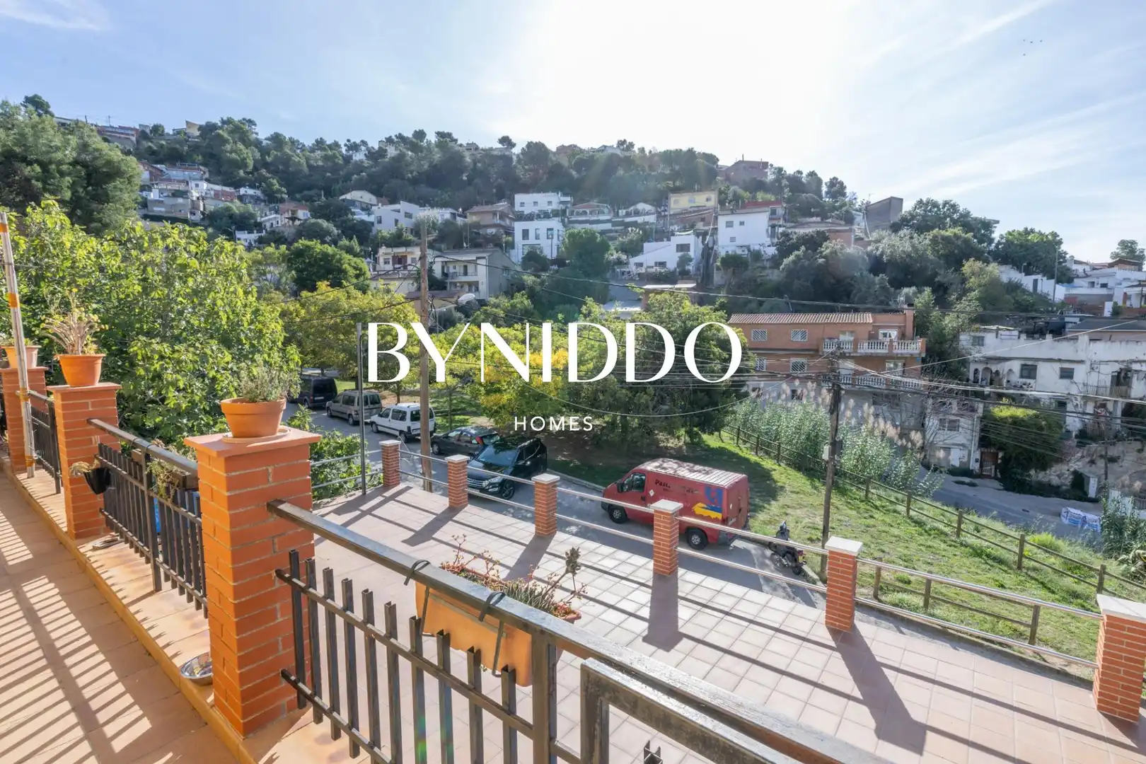 Exterior view of Houses for sale in Sant Cugat del Vallès  with Heating, Private garden and Terrace