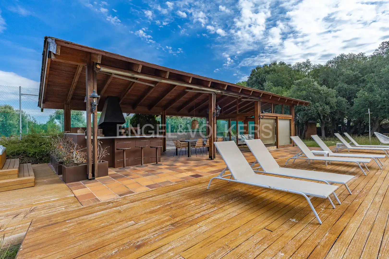 Terraza de Casa o chalet en venta en Seva con Aire acondicionado, Calefacción y Jardín privado