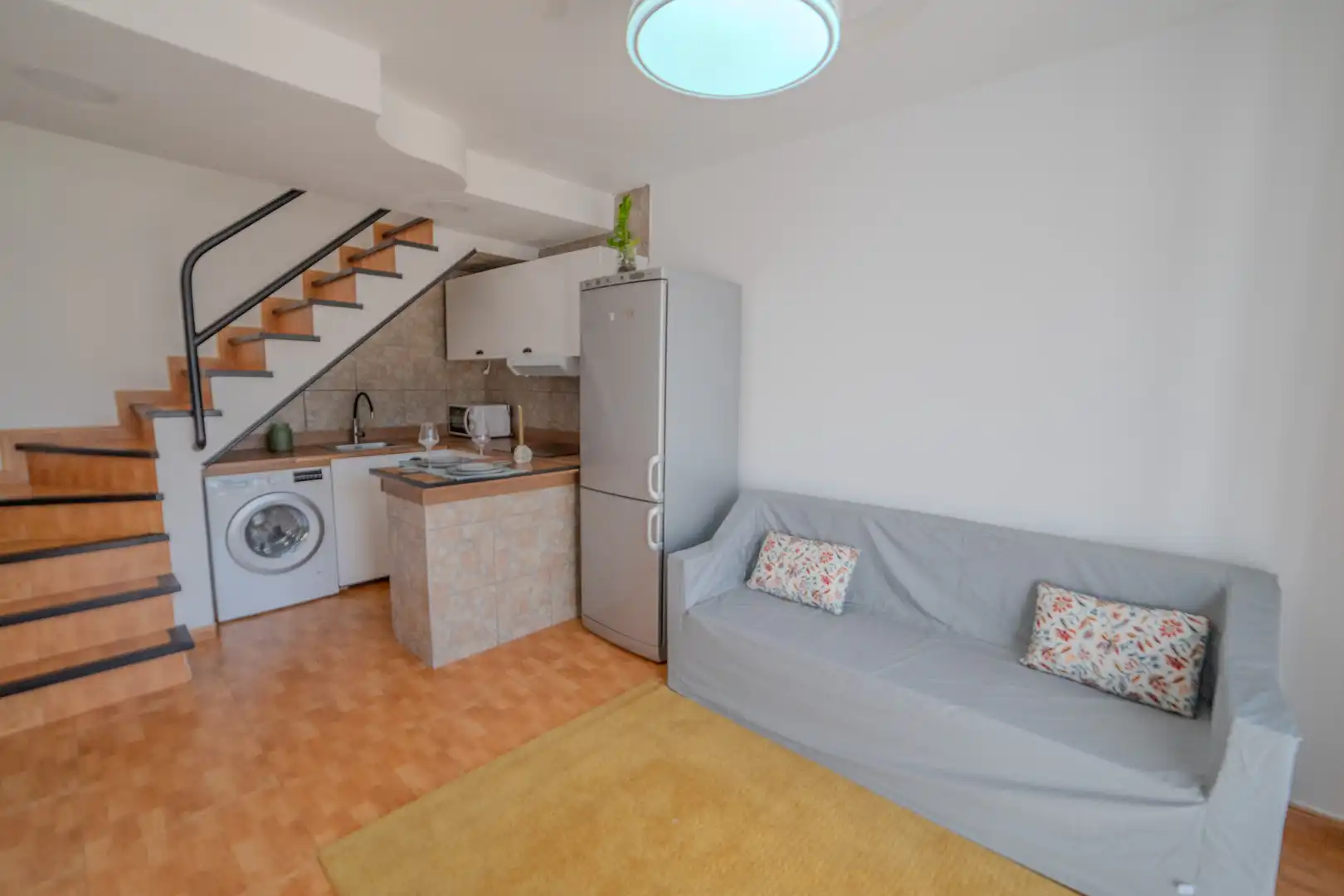 Sala d'estar de Casa o xalet en venda en San Bartolomé de Tirajana amb Jardí privat, Terrassa i Piscina