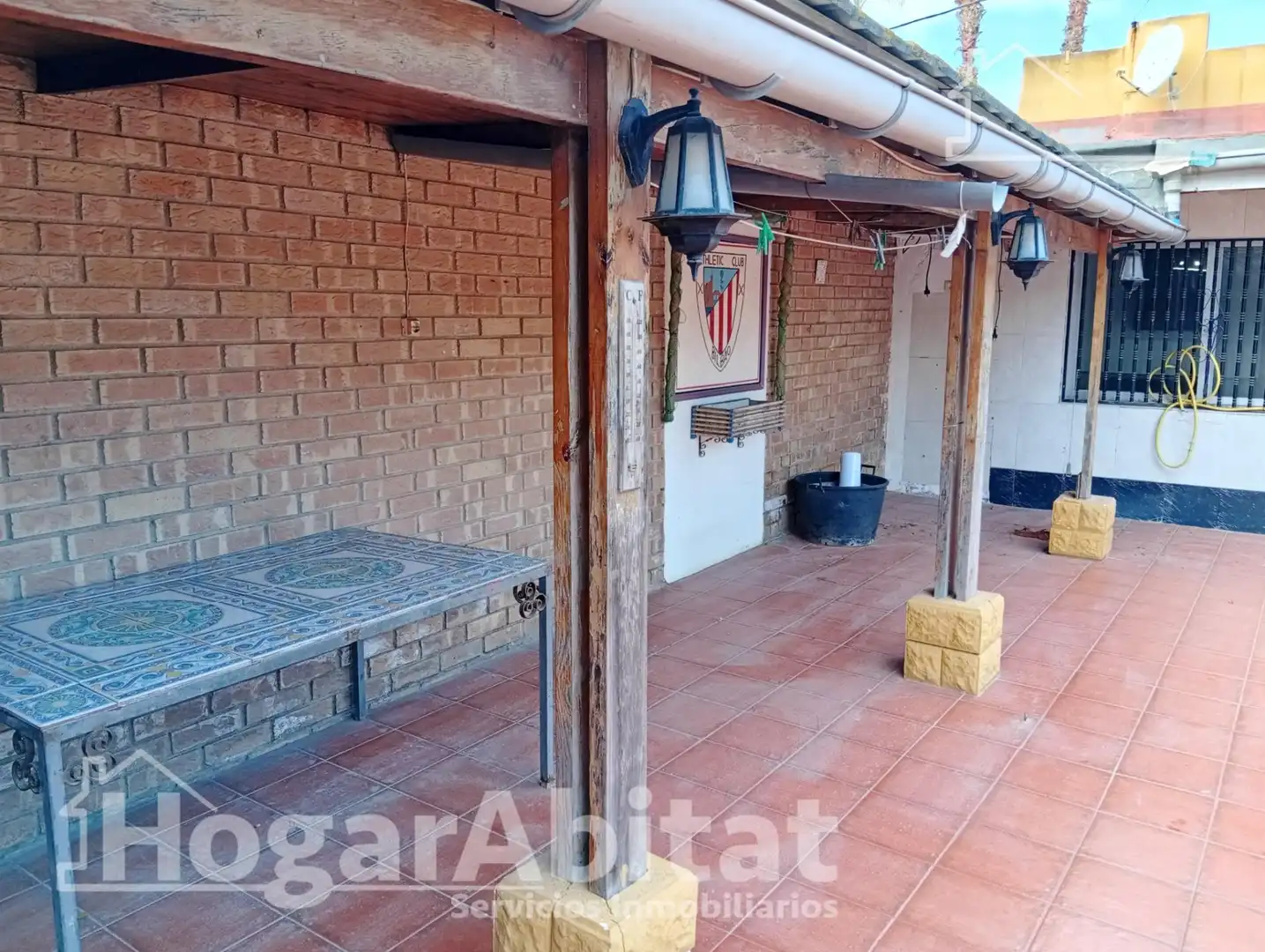 Terrace of Houses for sale in Castellón de la Plana / Castelló de la Plana  with Air Conditioner, Private garden and Terrace