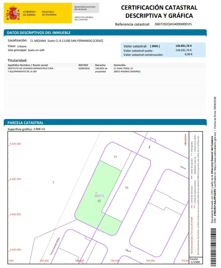 Terreno industrial en venta en San Fernando