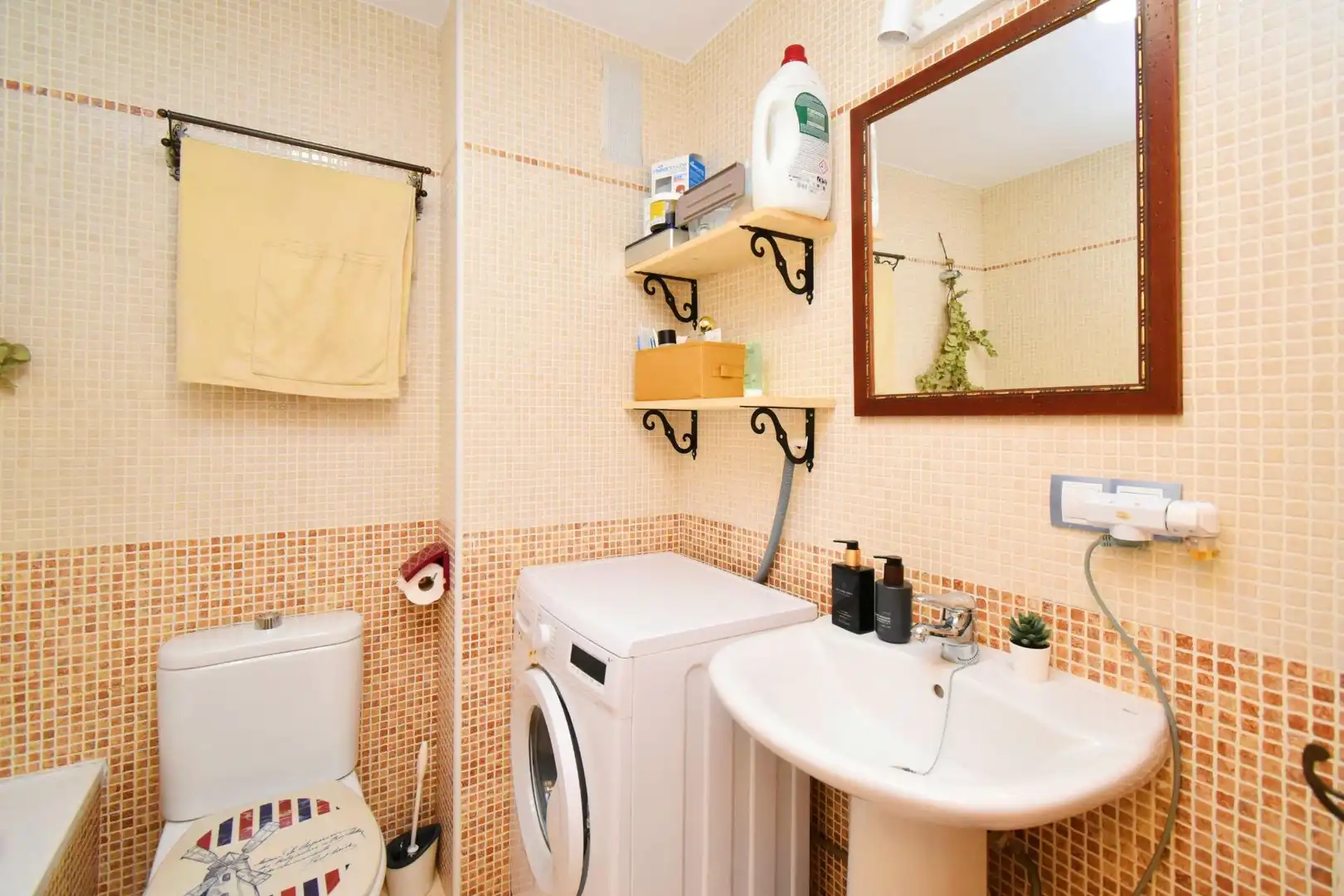 Badezimmer von Wohnung zum Verkauf in Vícar mit Terrasse, Möbliert und Gemeinschaftspool