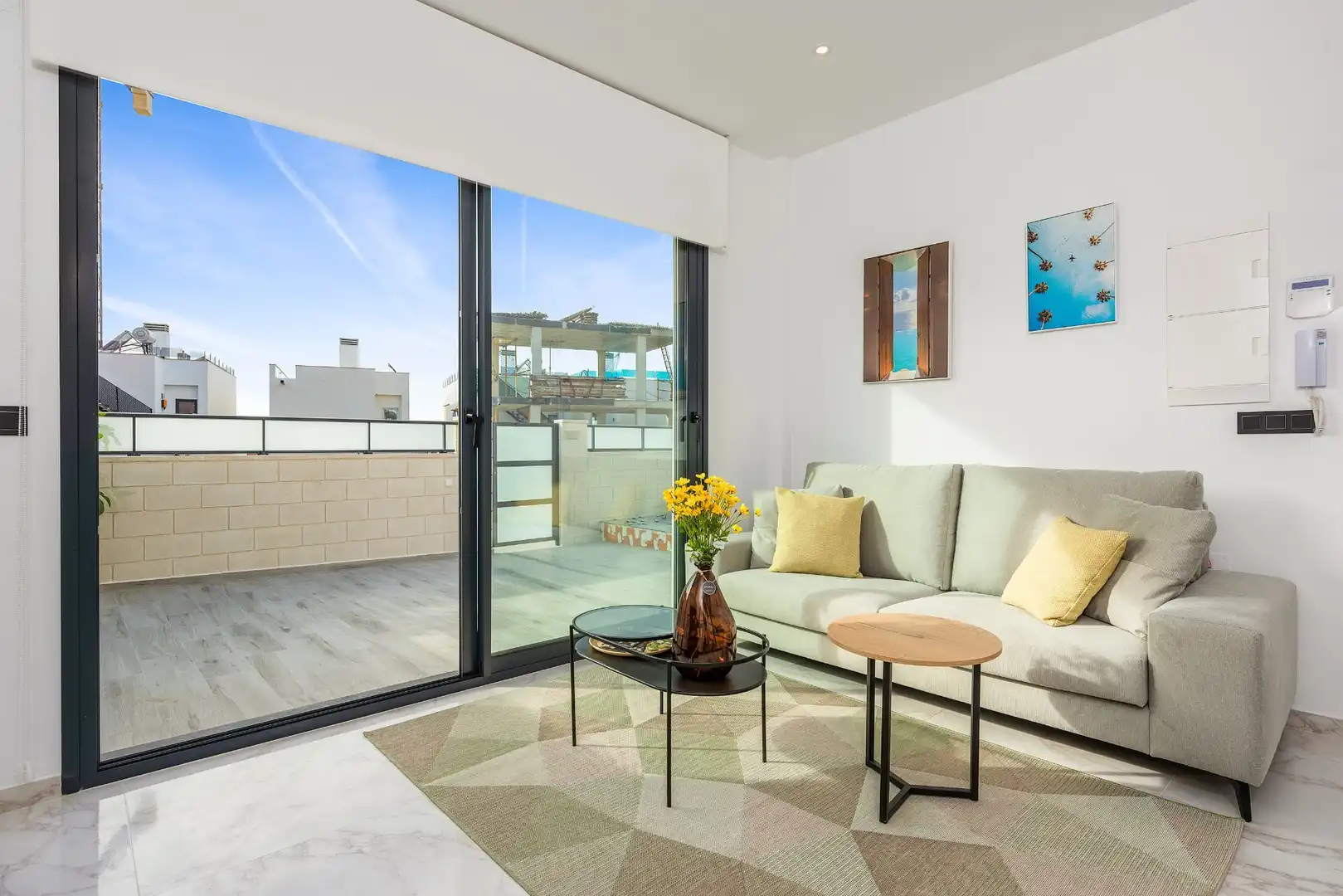 Sala de estar de Casa o chalet en venta en Benijófar con Aire acondicionado, Terraza y Piscina