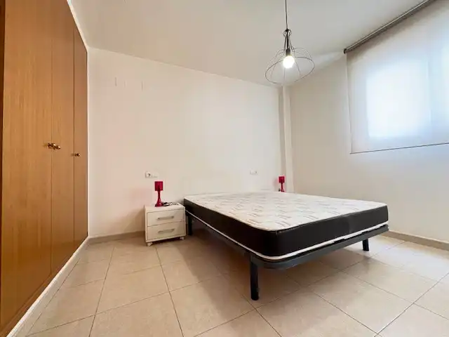 Schlafzimmer von Wohnung zur Miete in Castellón de la Plana / Castelló de la Plana mit Klimaanlage, Möbliert und Ofen