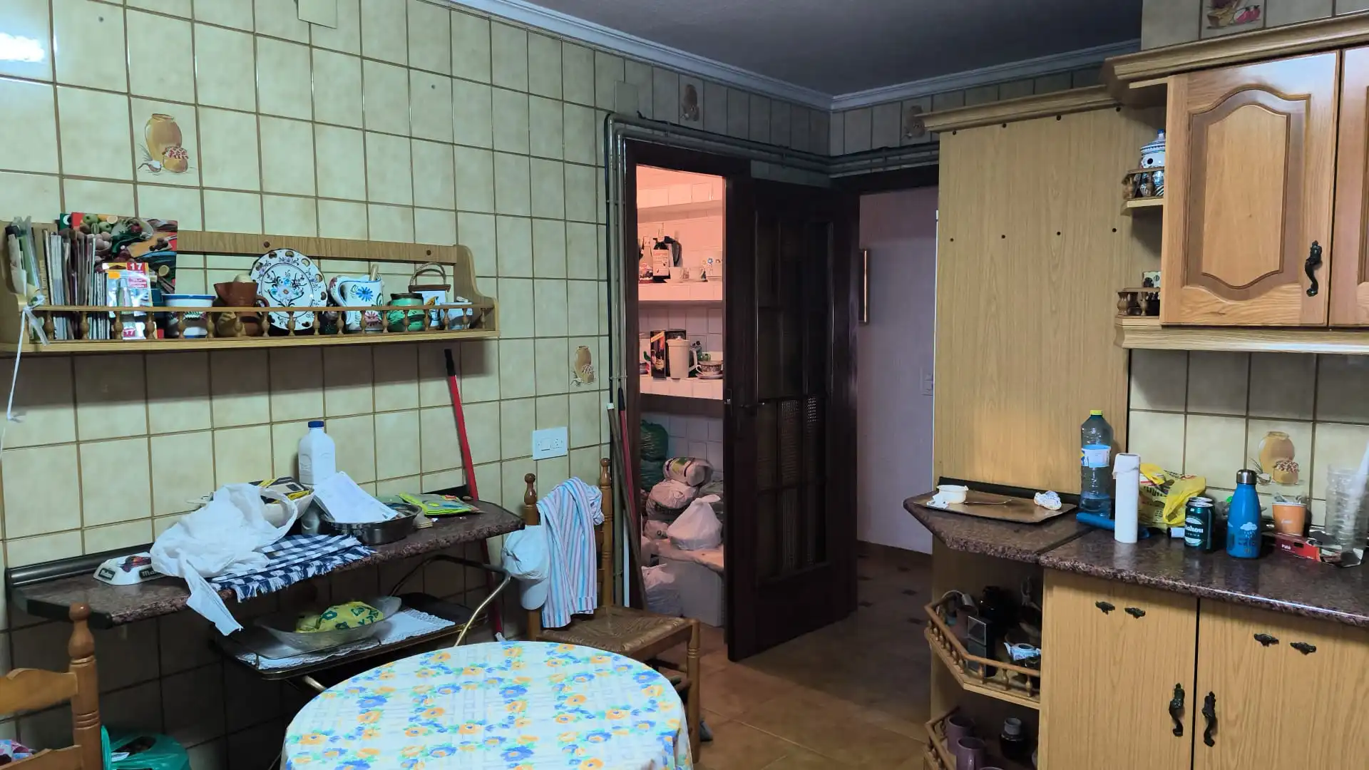 Kitchen of Flat for sale in Iniesta  with Heating, Terrace and Storage room
