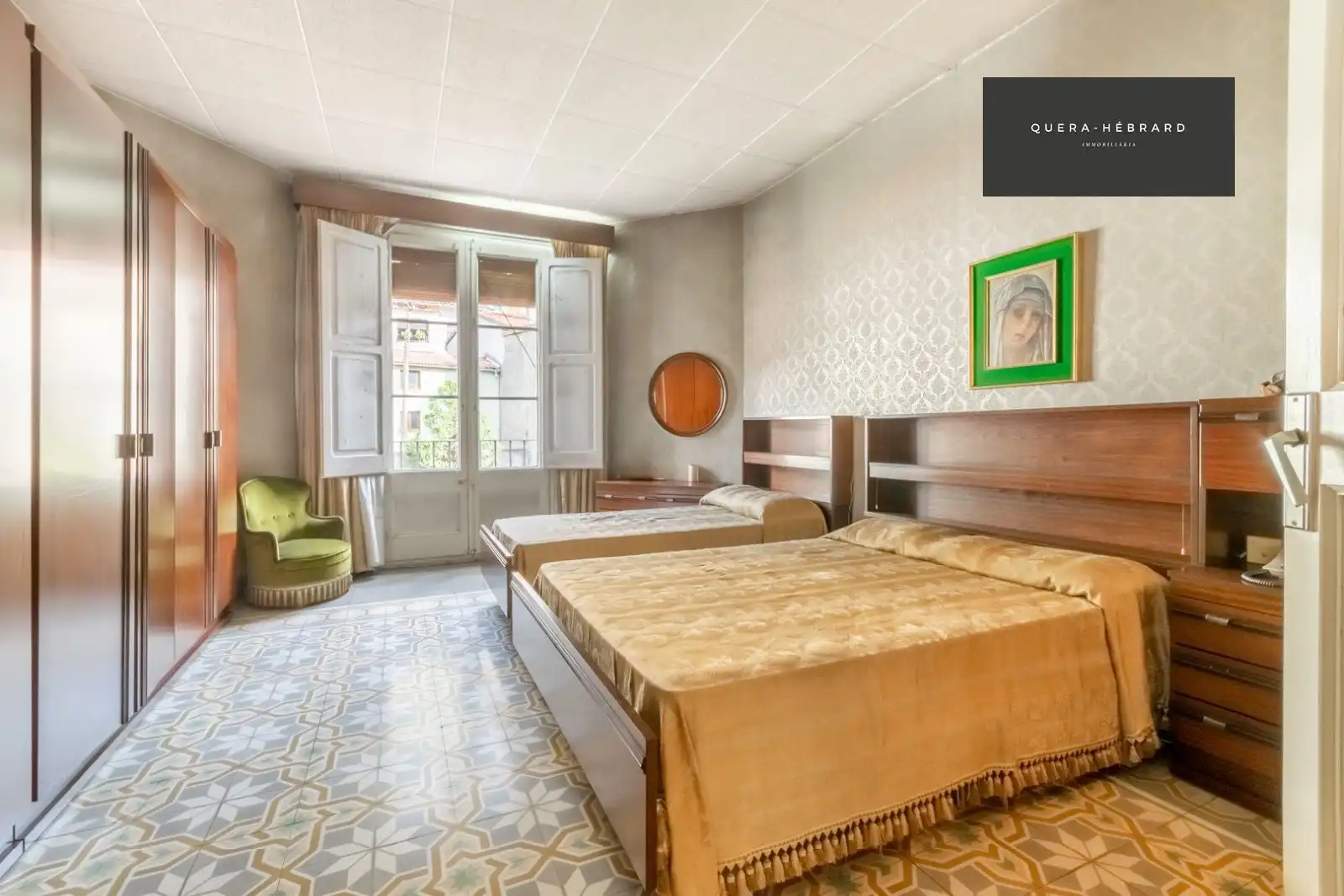 Bedroom of Houses for sale in Ripoll  with Balcony