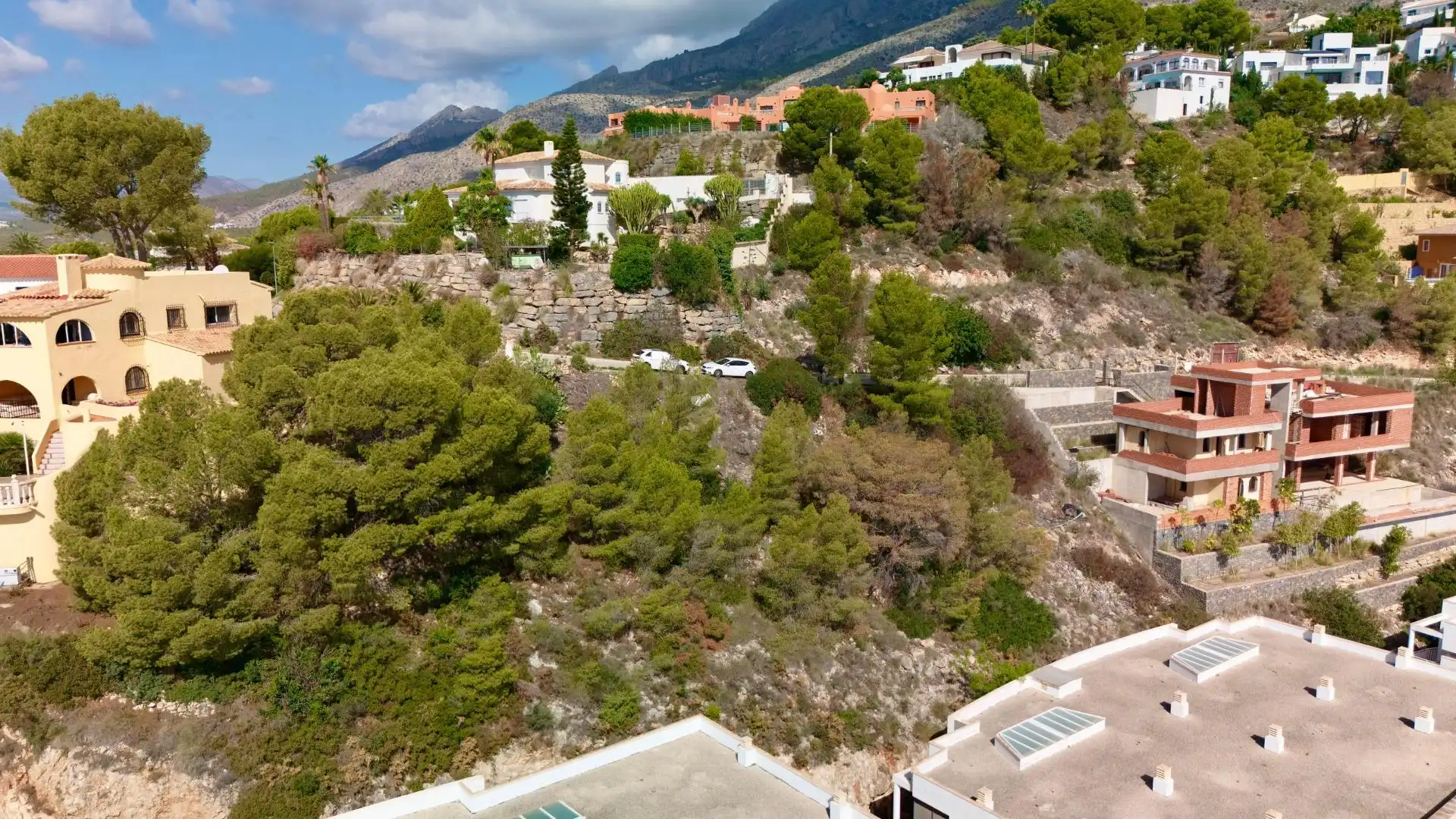 Vista exterior de Residencial en venta en Altea