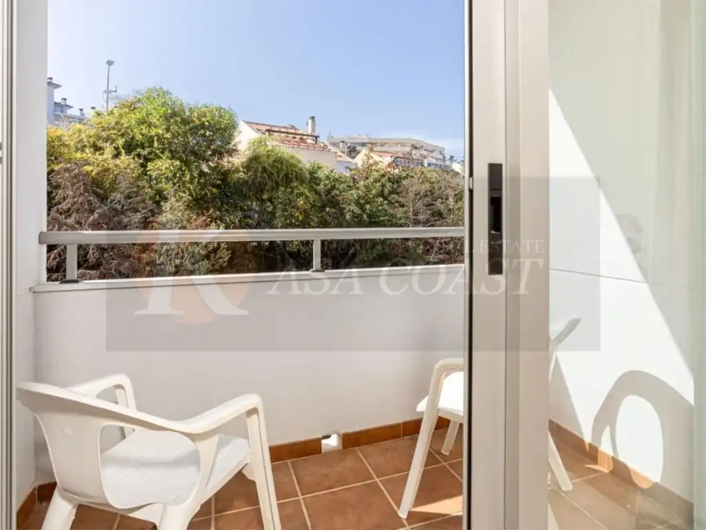 Balcony of Flat for sale in Fuengirola  with Air Conditioner, Private garden and Terrace