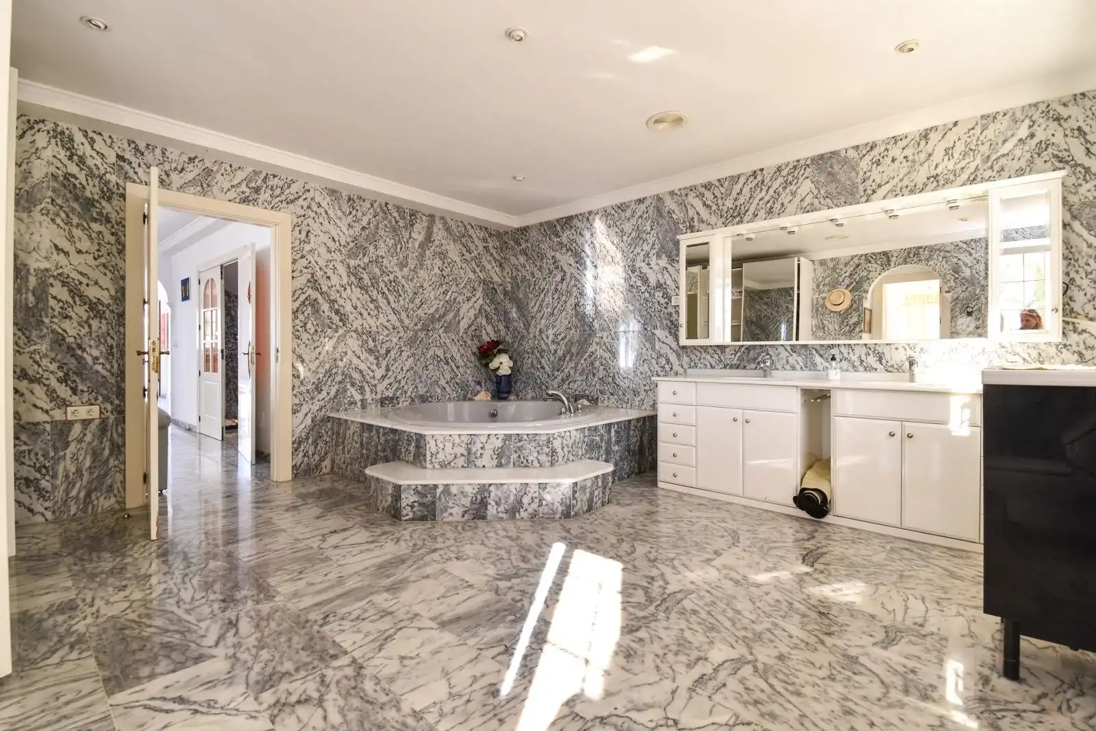 Baño de Casa o chalet de alquiler en Rincón de la Victoria con Aire acondicionado, Calefacción y Jardín privado