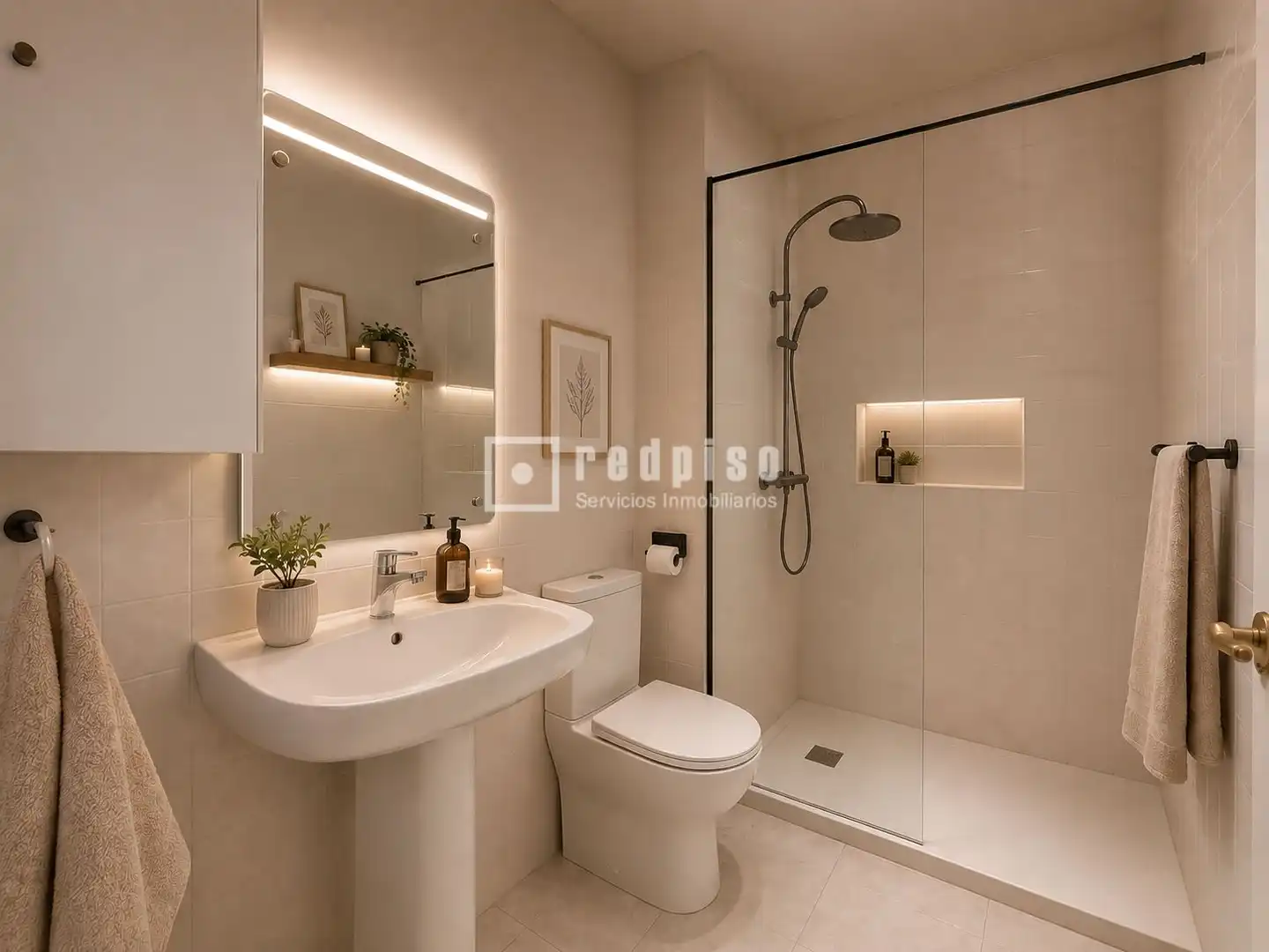Baño de Piso en venta en Málaga con Aire acondicionado, Calefacción y Terraza