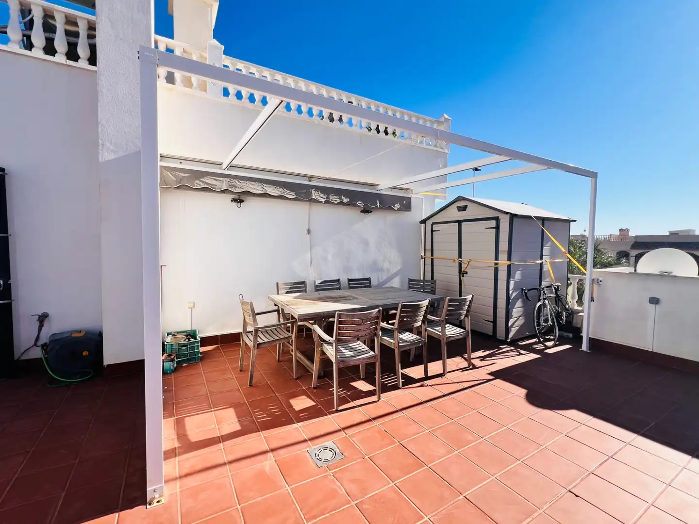 Terraza de Casa o chalet en venta en Torrevieja con Jardín privado, Terraza y Amueblado