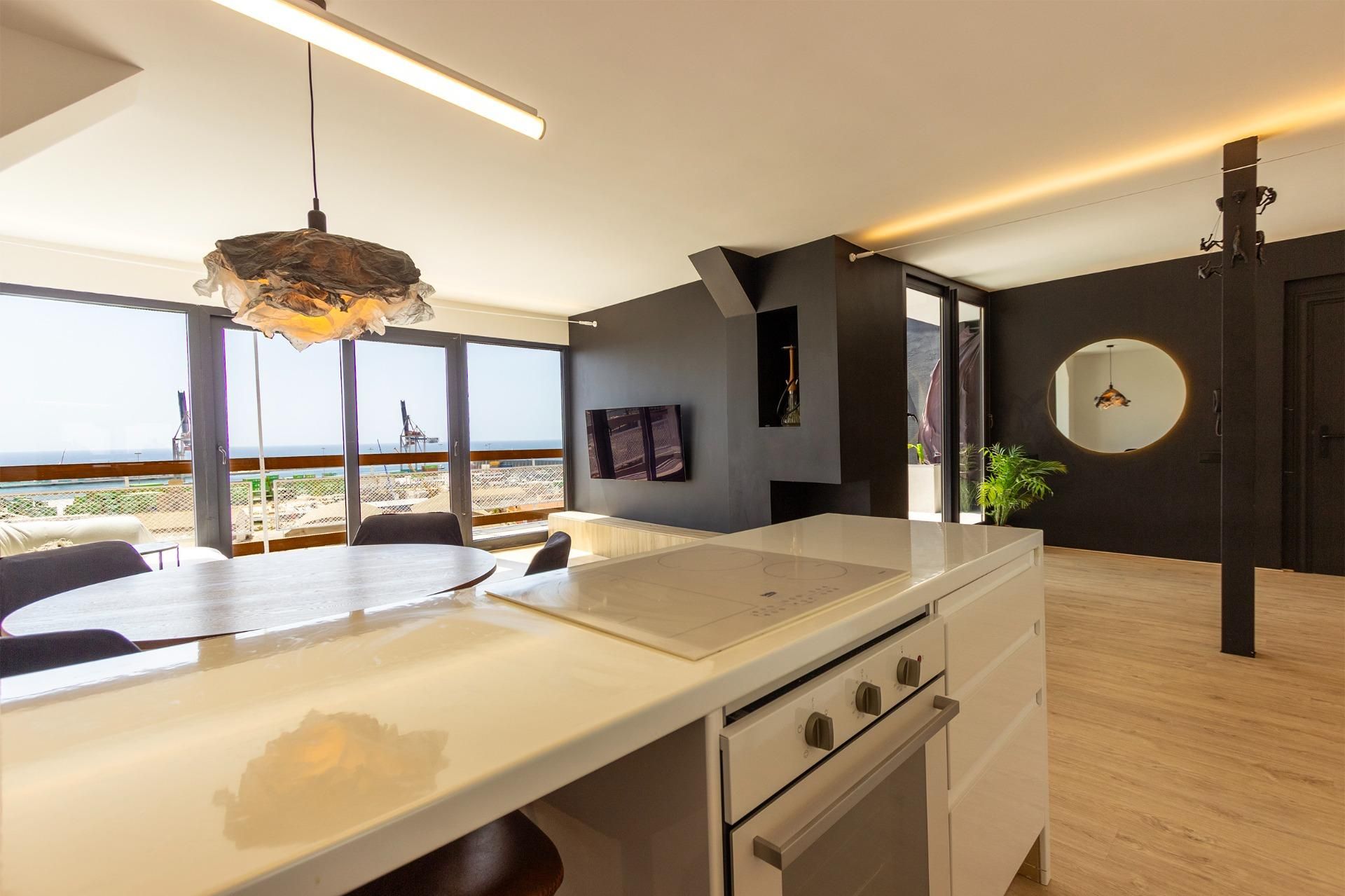 Kitchen of Attic for sale in Alicante / Alacant  with Air Conditioner, Heating and Terrace