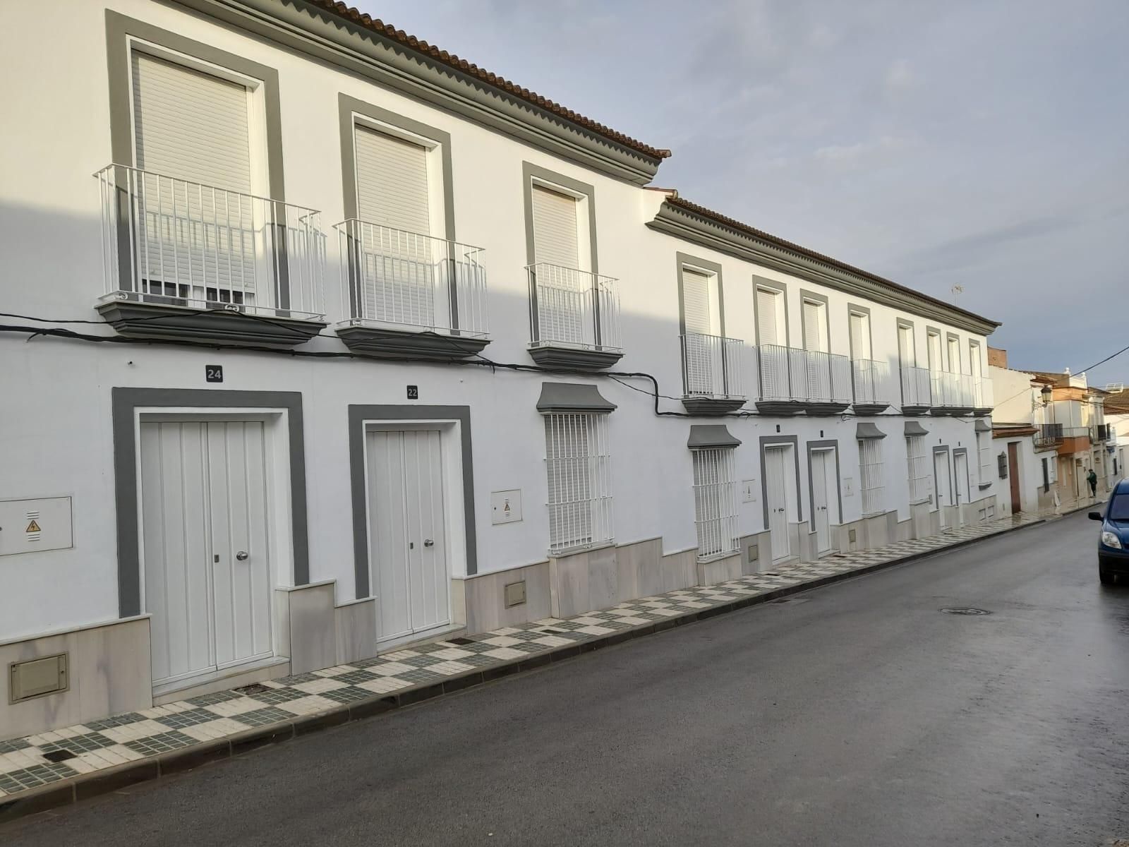 Exterior view of House or chalet for sale in Herrera  with Private garden, Terrace and Storage room