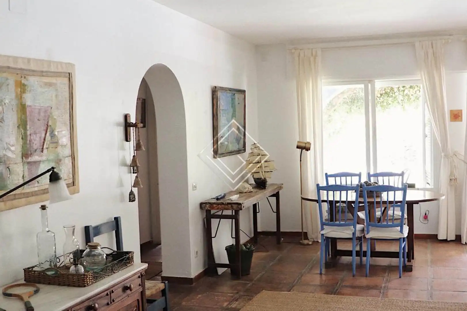 Dining room of Houses for sale in Marbella  with Air Conditioner, Heating and Private garden