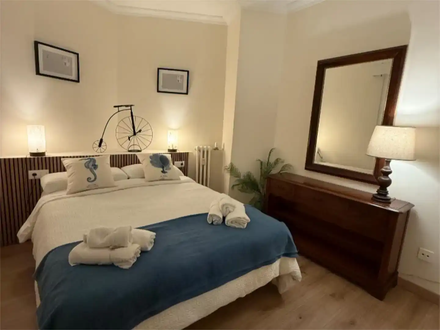 Schlafzimmer von Wohnung zur Miete in Getxo 