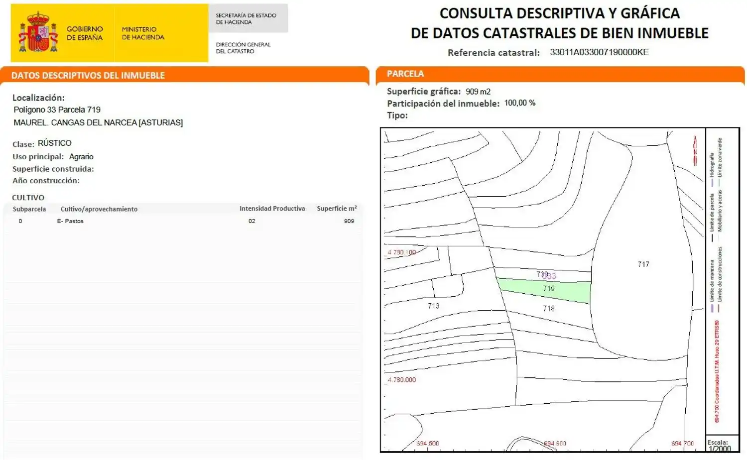 Residencial en venda en Cangas del Narcea