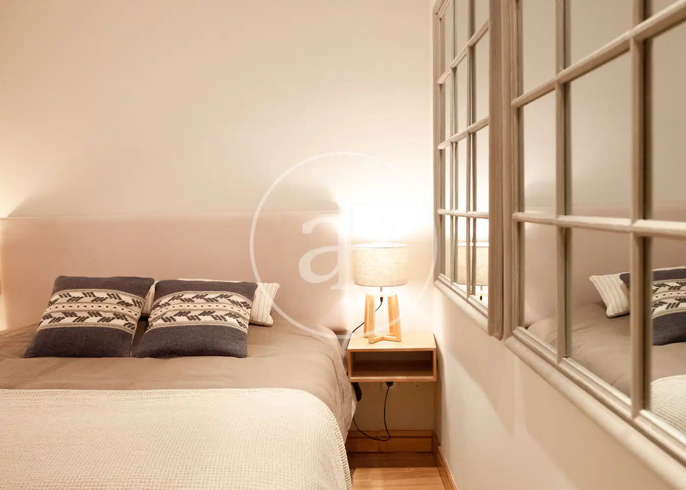 Bedroom of Flat for sale in Madrid  with Air Conditioner, Heating and Furnished