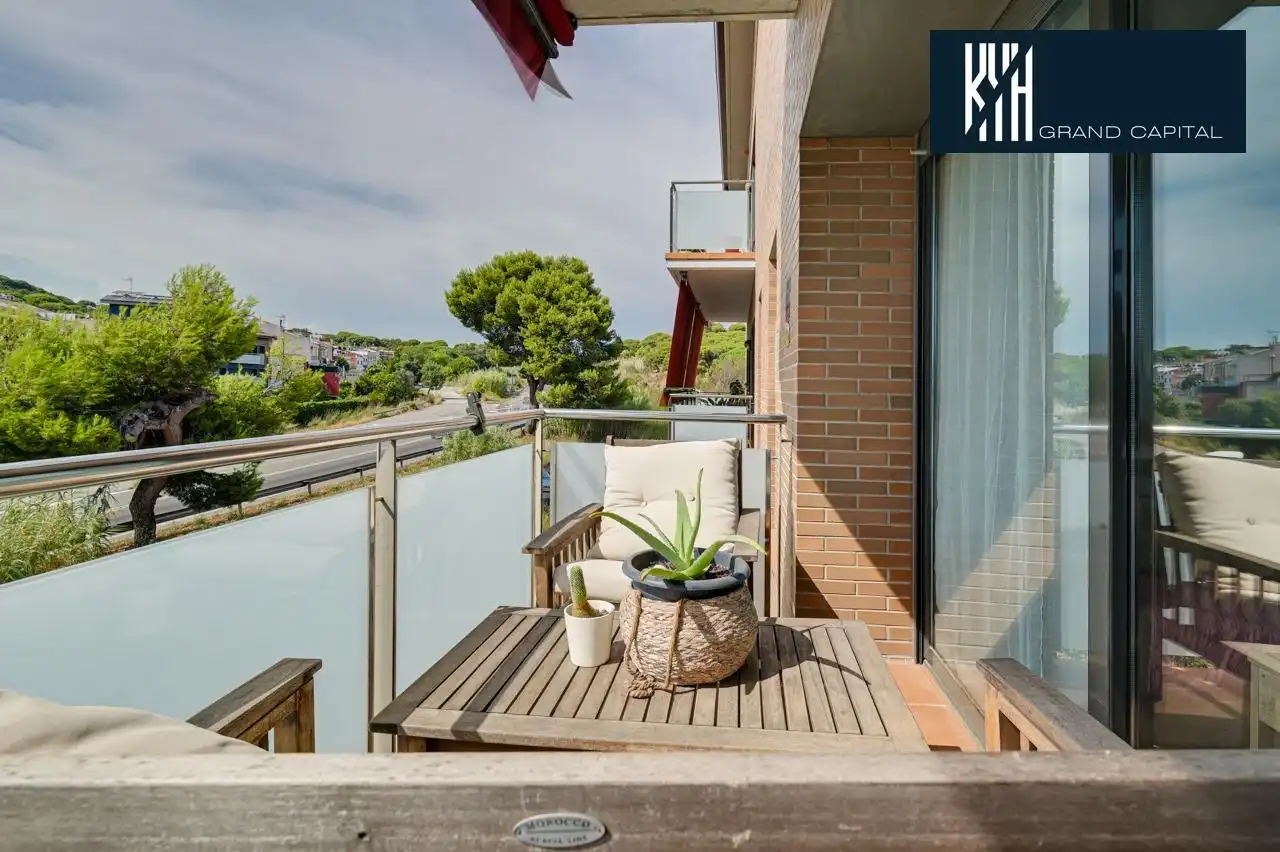 Balcony of Flat for sale in Malgrat de Mar  with Air Conditioner, Heating and Balcony